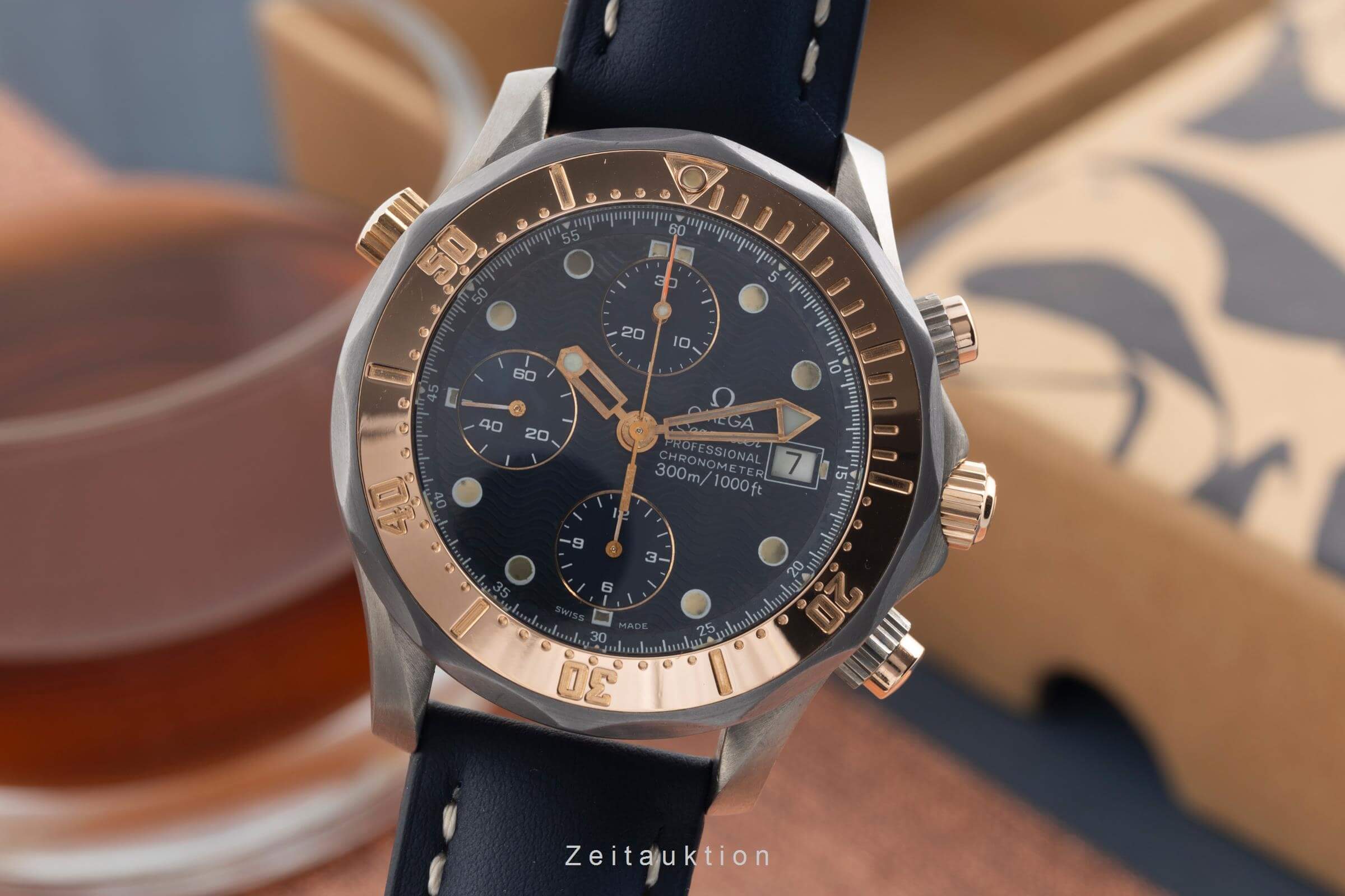 Omega Seamaster Professional 300M Chronograph Titan/Gold/Tantal Ref. 2296.80.00  [2501031]