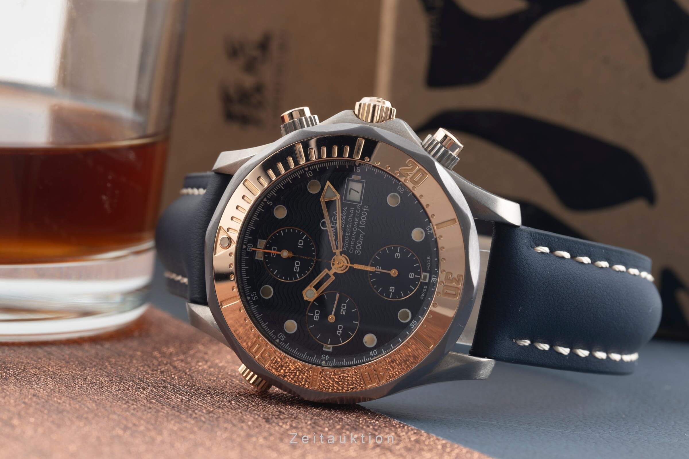 Omega Seamaster Professional 300M Chronograph Titan/Gold/Tantal Ref. 2296.80.00  [2501031]