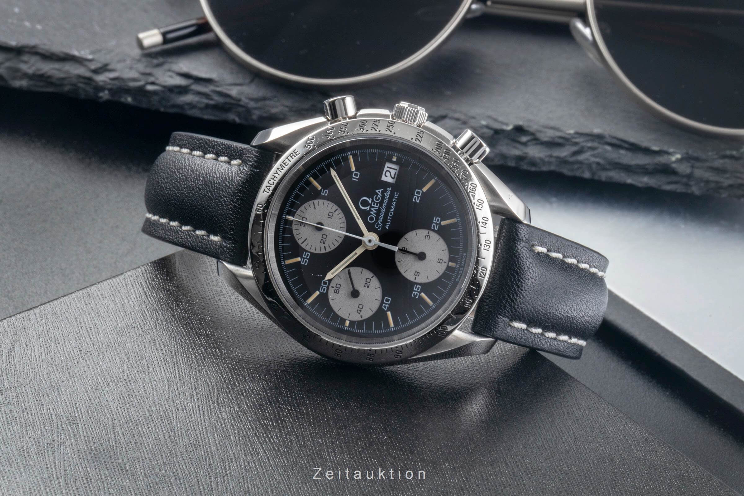 Omega Speedmaster chronographe acier automatique montre pour hommes 3511.50.00 LP: 5700EUR  [2501033]