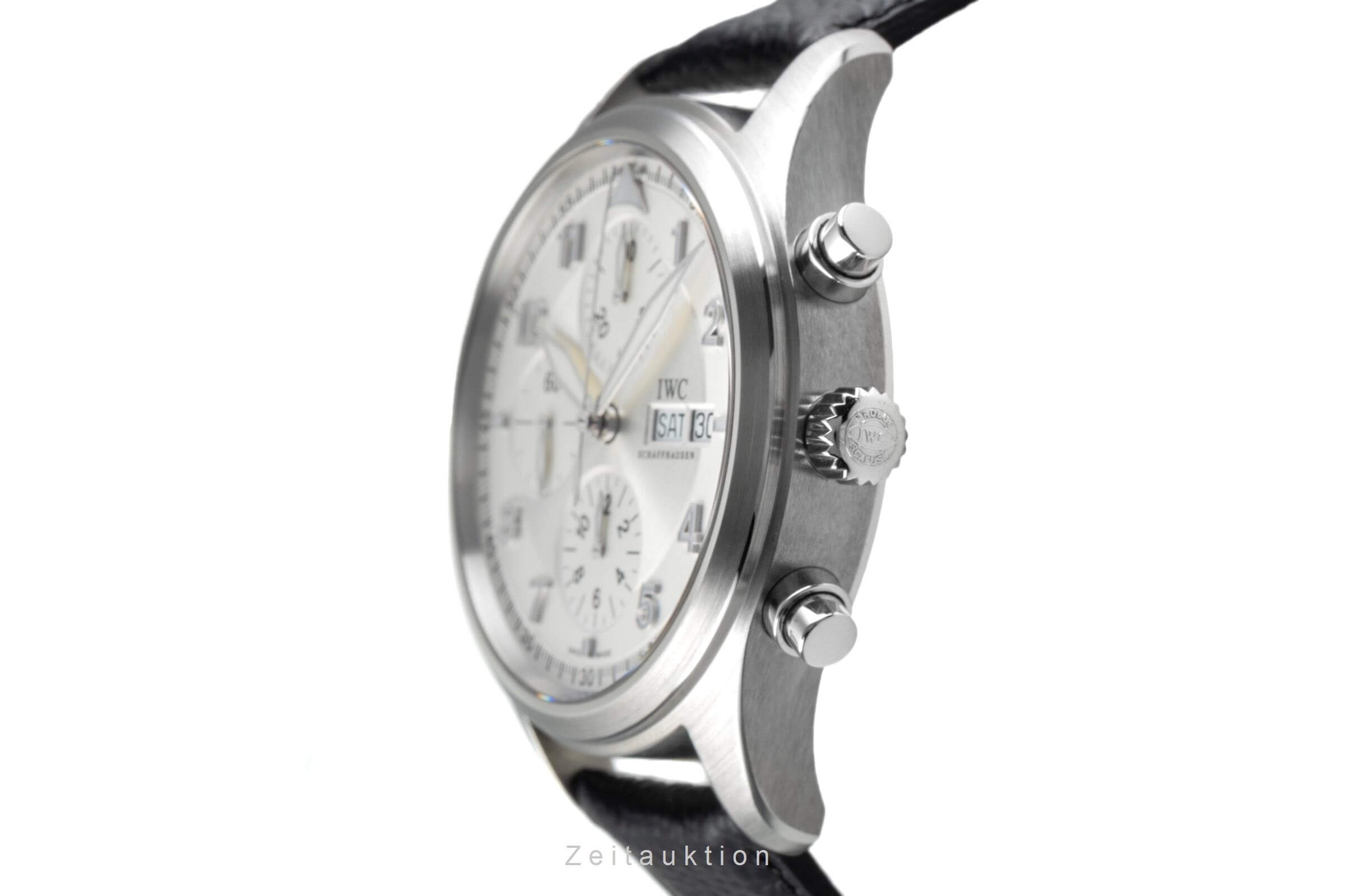 IWC Pilot cronografo acciaio automatismo orologio da uomo IW371705 LP: 7800EUR  [2501041]