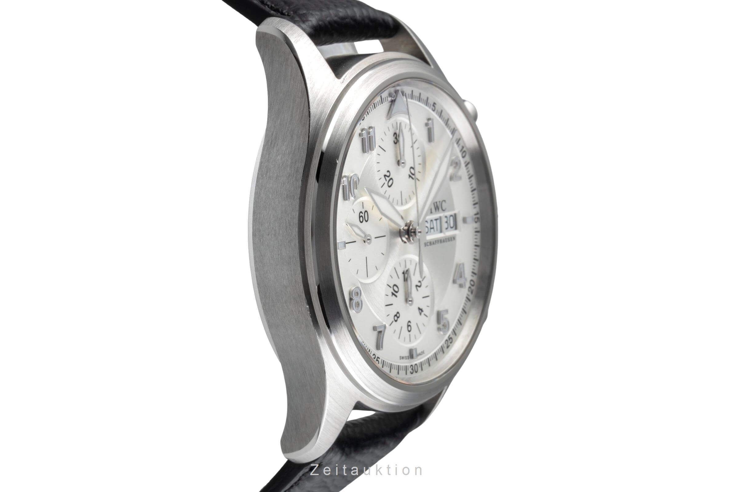 IWC Pilot cronografo acciaio automatismo orologio da uomo IW371705 LP: 7800EUR  [2501041]