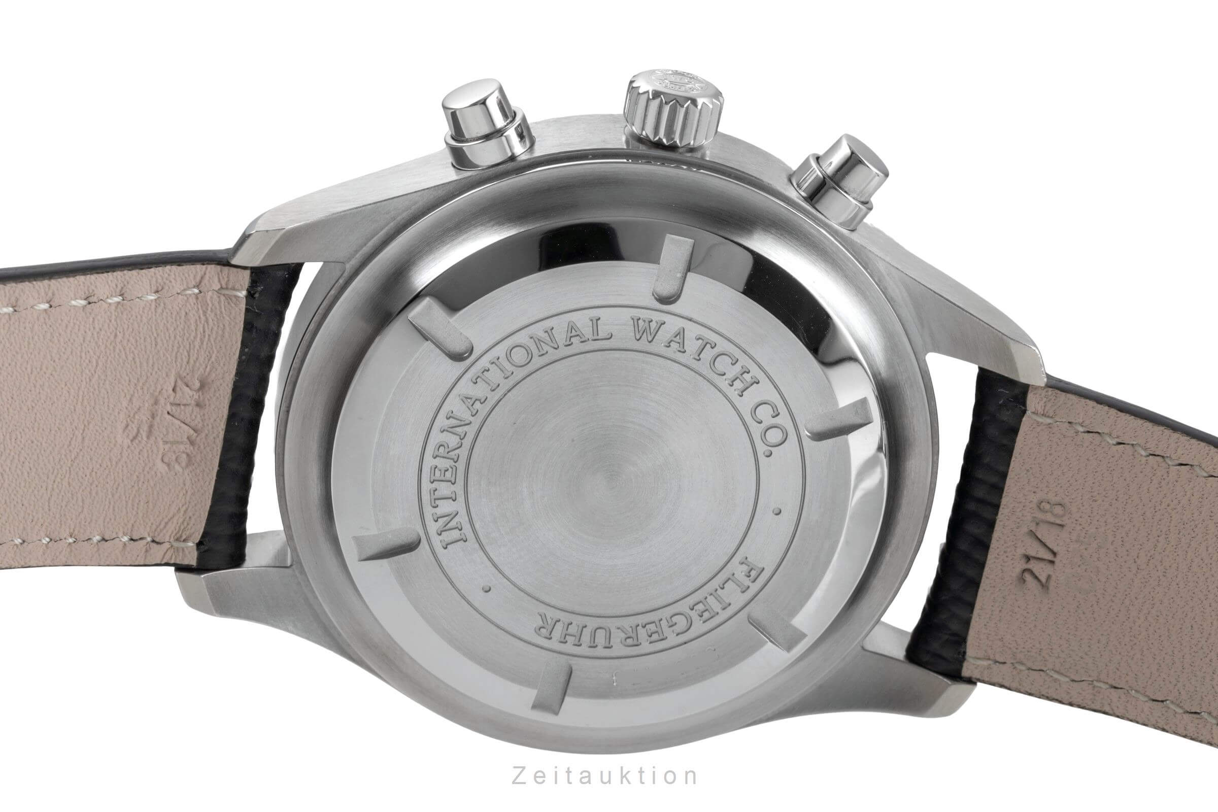 IWC Pilot cronografo acciaio automatismo orologio da uomo IW371705 LP: 7800EUR  [2501041]