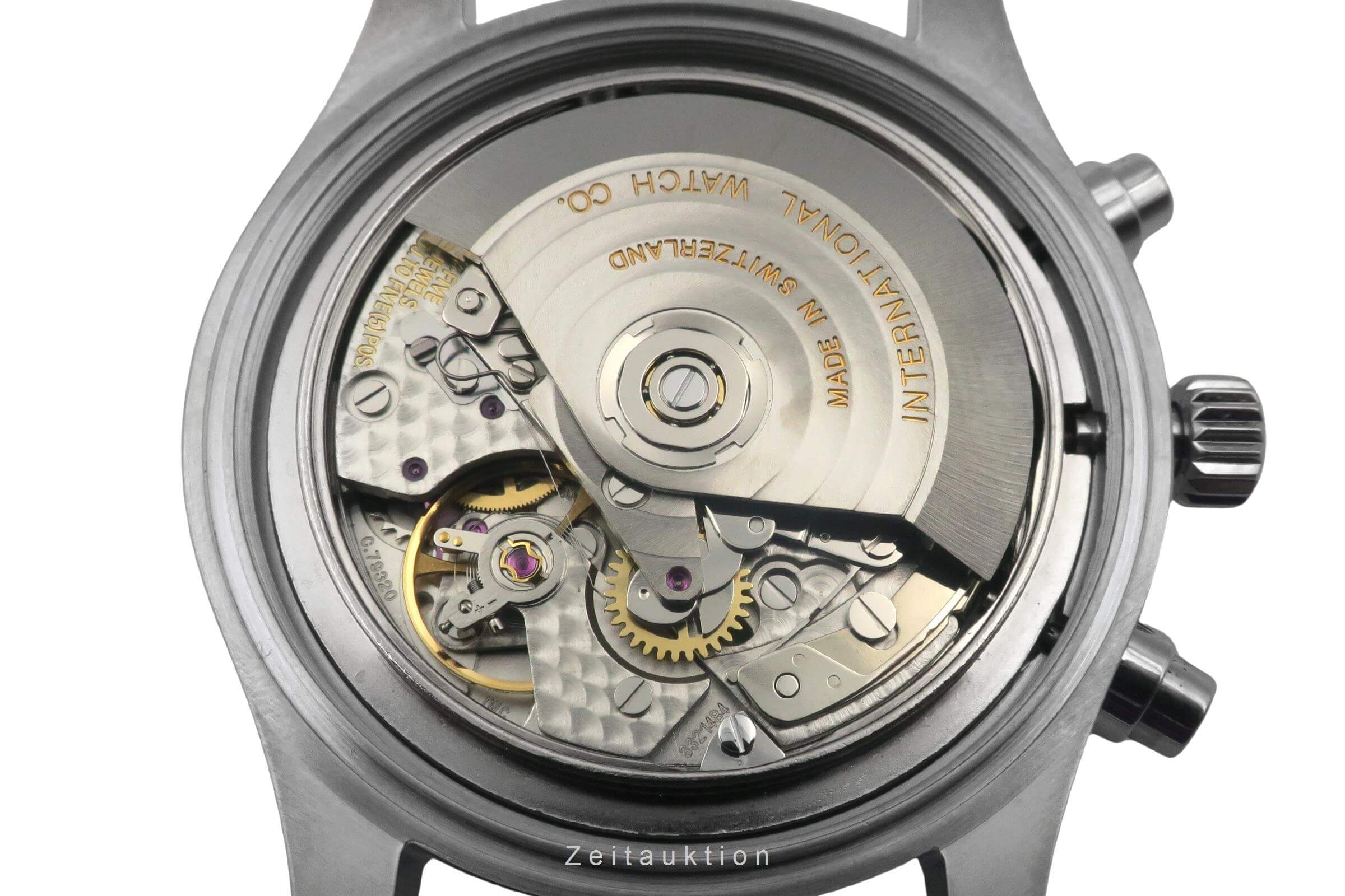 IWC Pilot cronografo acciaio automatismo orologio da uomo IW371705 LP: 7800EUR  [2501041]