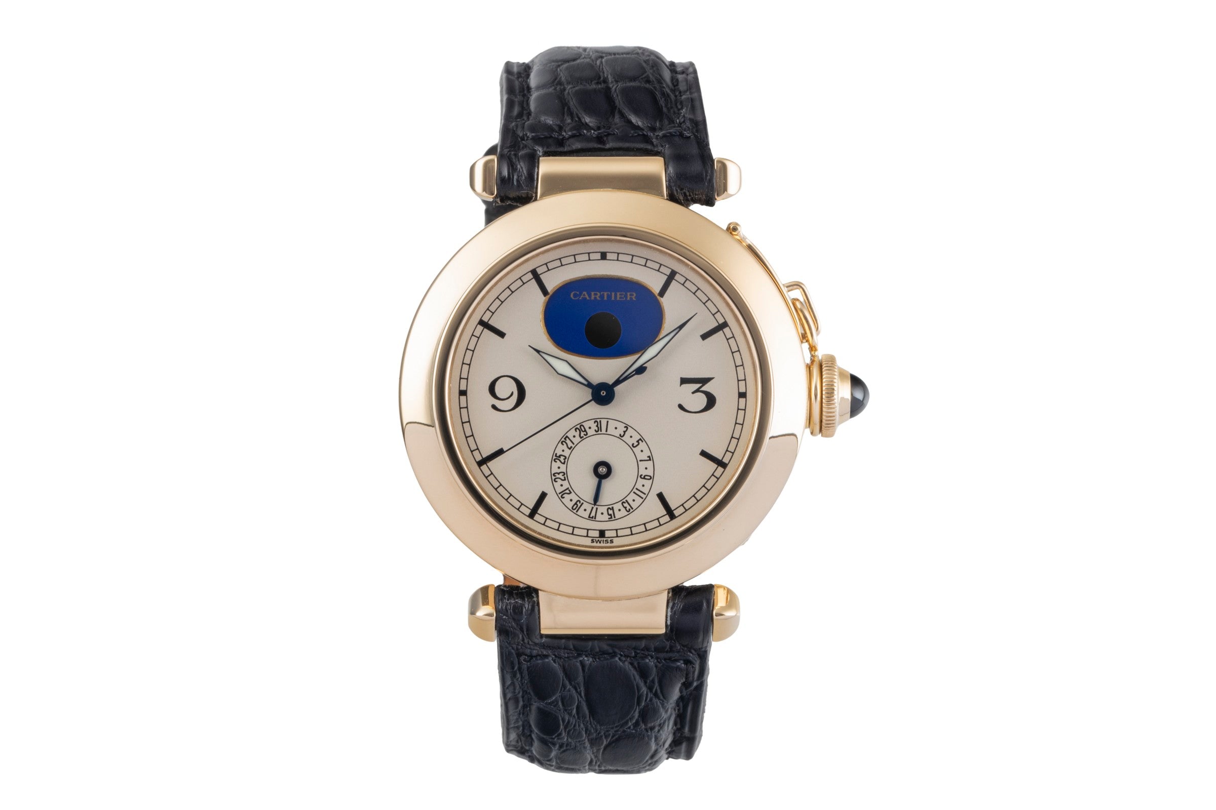 Cartier Pasha 18 ct gold quartz men's watch 30001  [2501046]