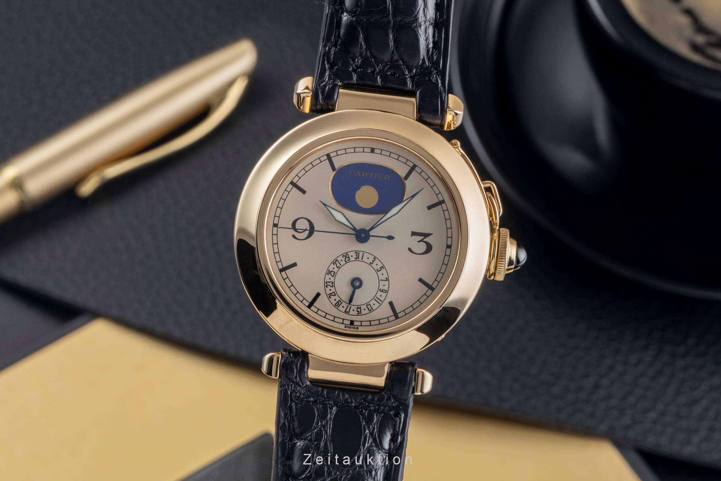 Cartier Pasha 18 ct gold quartz Kal. 616 Ref. 30001 | 2501046