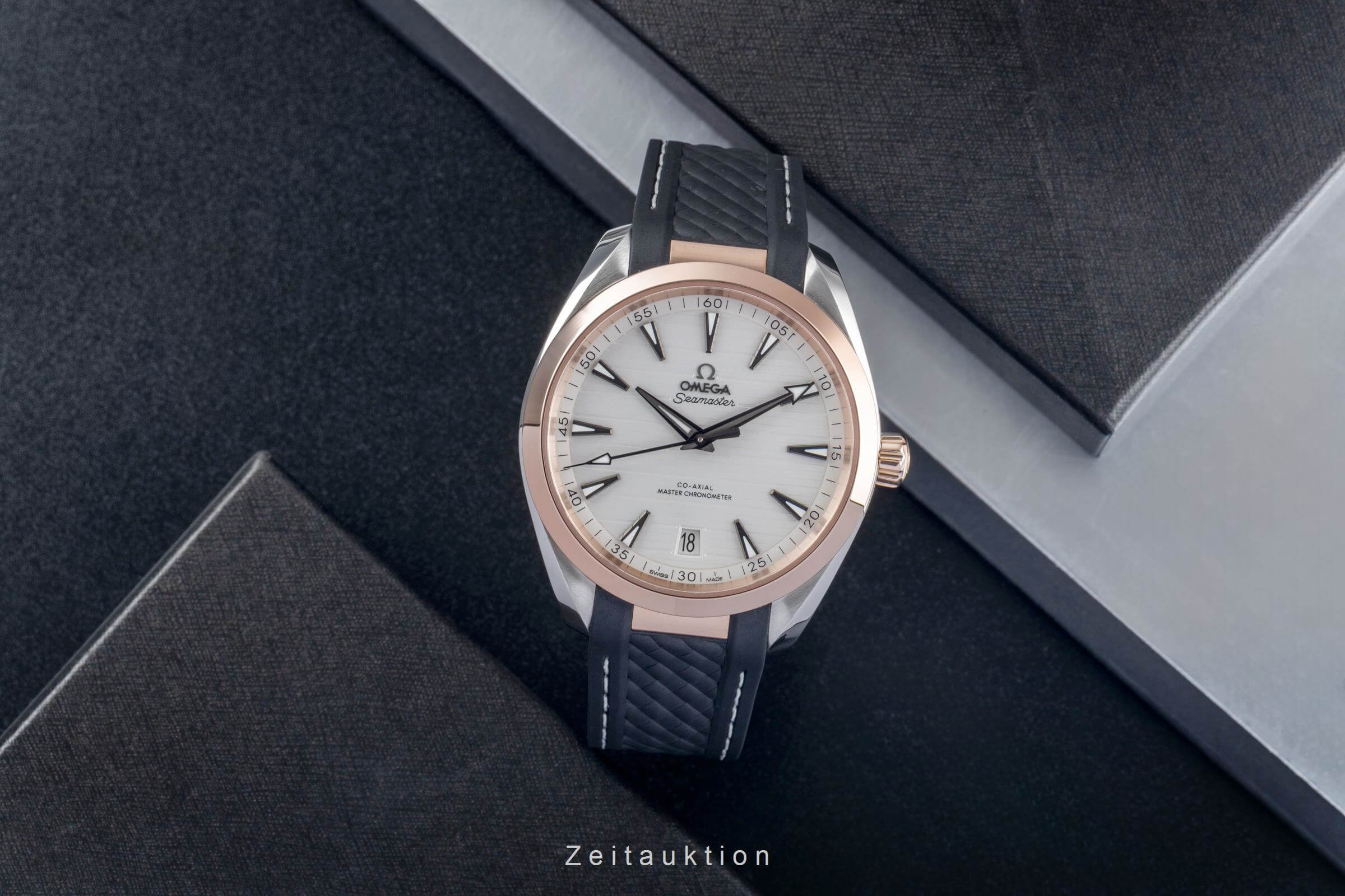 Omega Seamaster acero / oro automático reloj para caballeros 220.22.41.21.02.001 LP: 10700EUR  [2501051]