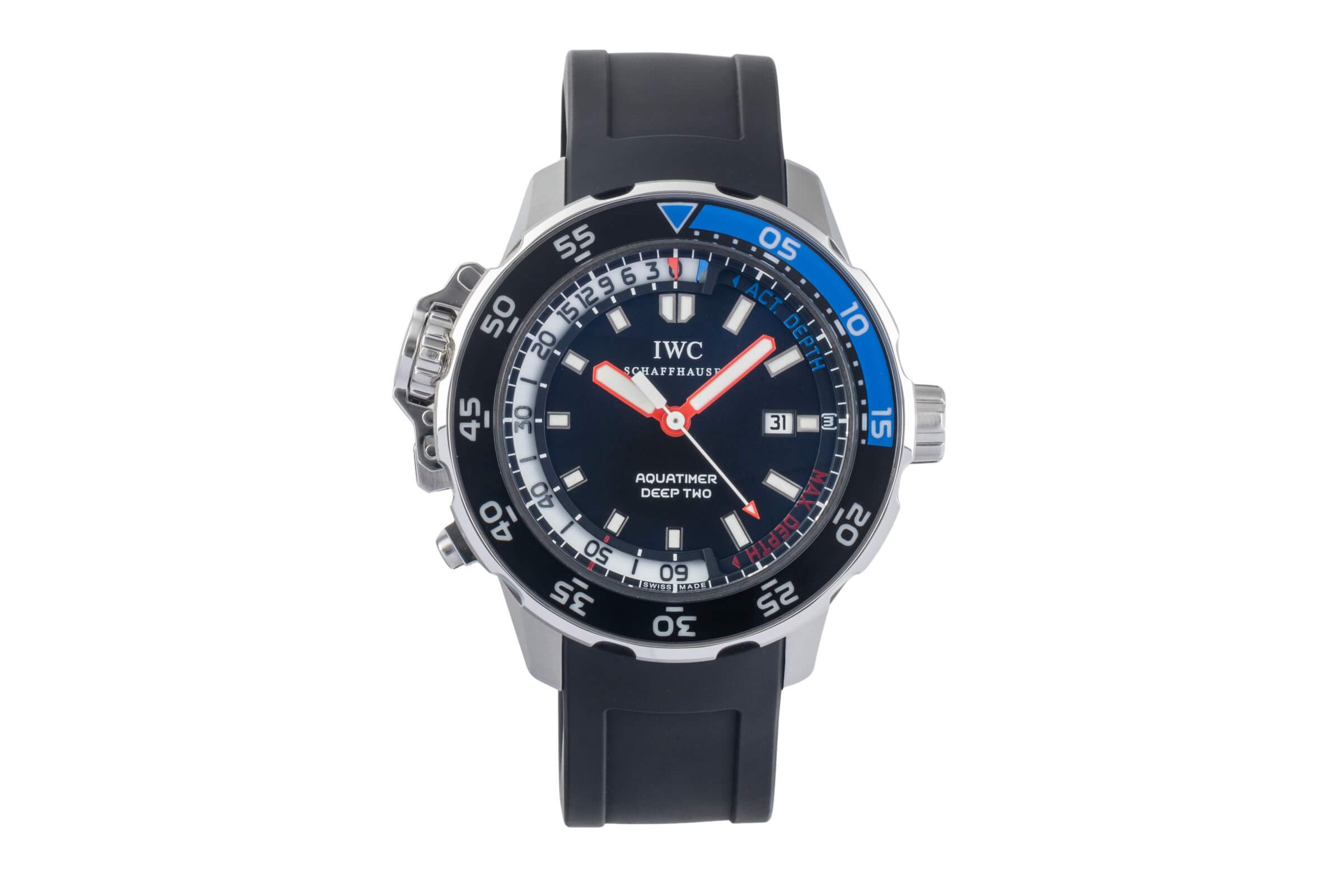 IWC Aquatimer acciaio automatismo orologio da uomo IW354702  [2501059]