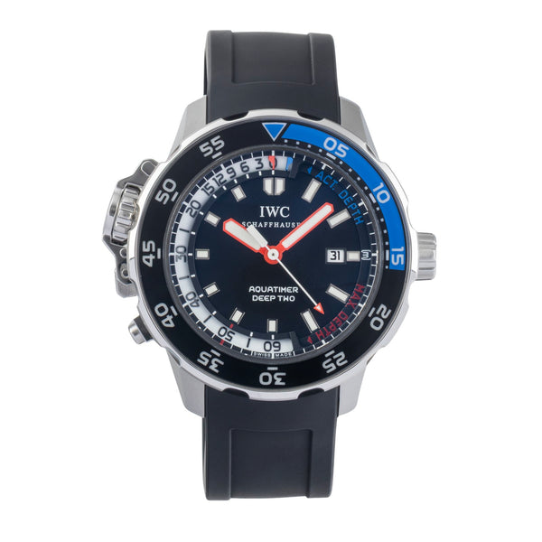 IWC Aquatimer acciaio automatismo orologio da uomo IW354702  [2501059]