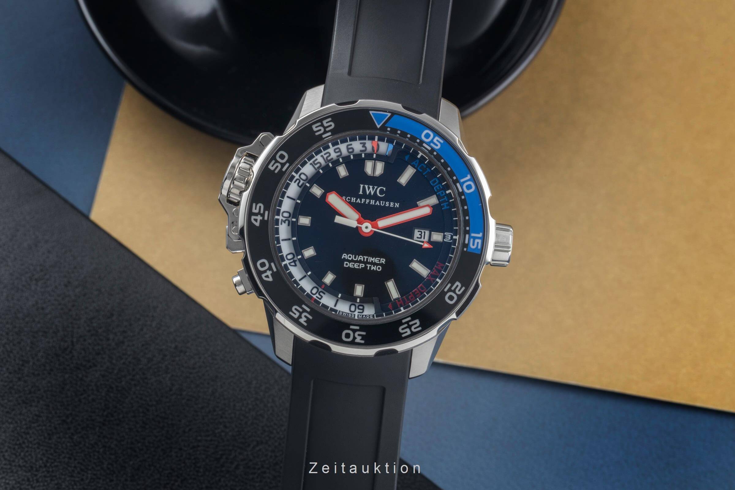 IWC Aquatimer acciaio automatismo orologio da uomo IW354702  [2501059]