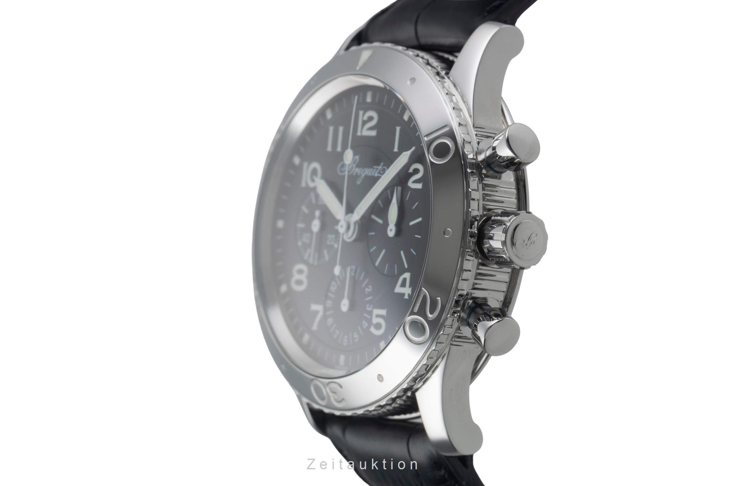 Breguet Type XX chronographe acier automatique montre pour hommes 3800 LP: 20500EUR  [2501060]