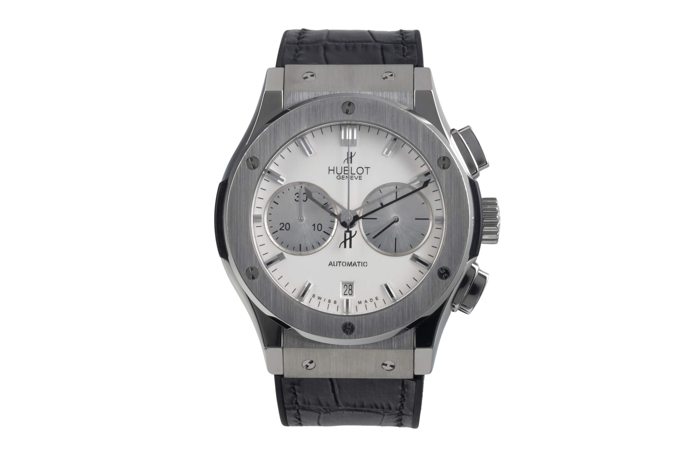 Hublot Classic Fusion chronographe titane  automatique montre pour hommes 521.NX.2610.LR LP: 11700EUR  [2501062]