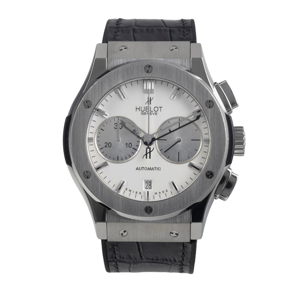 Hublot Classic Fusion chronographe titane  automatique montre pour hommes 521.NX.2610.LR LP: 11700EUR  [2501062]