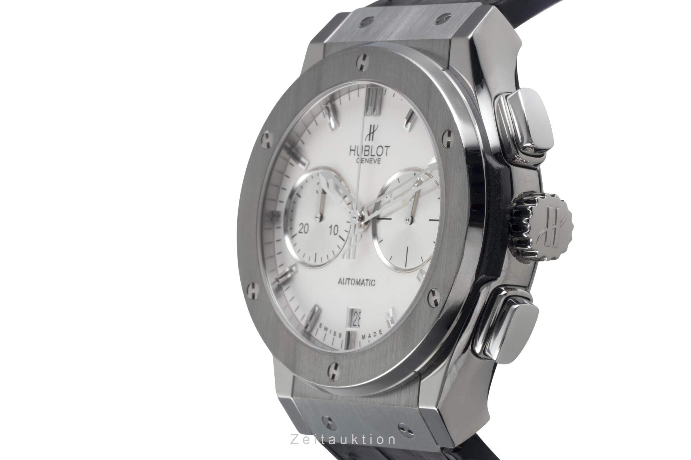 Hublot Classic Fusion chronographe titane  automatique montre pour hommes 521.NX.2610.LR LP: 11700EUR  [2501062]