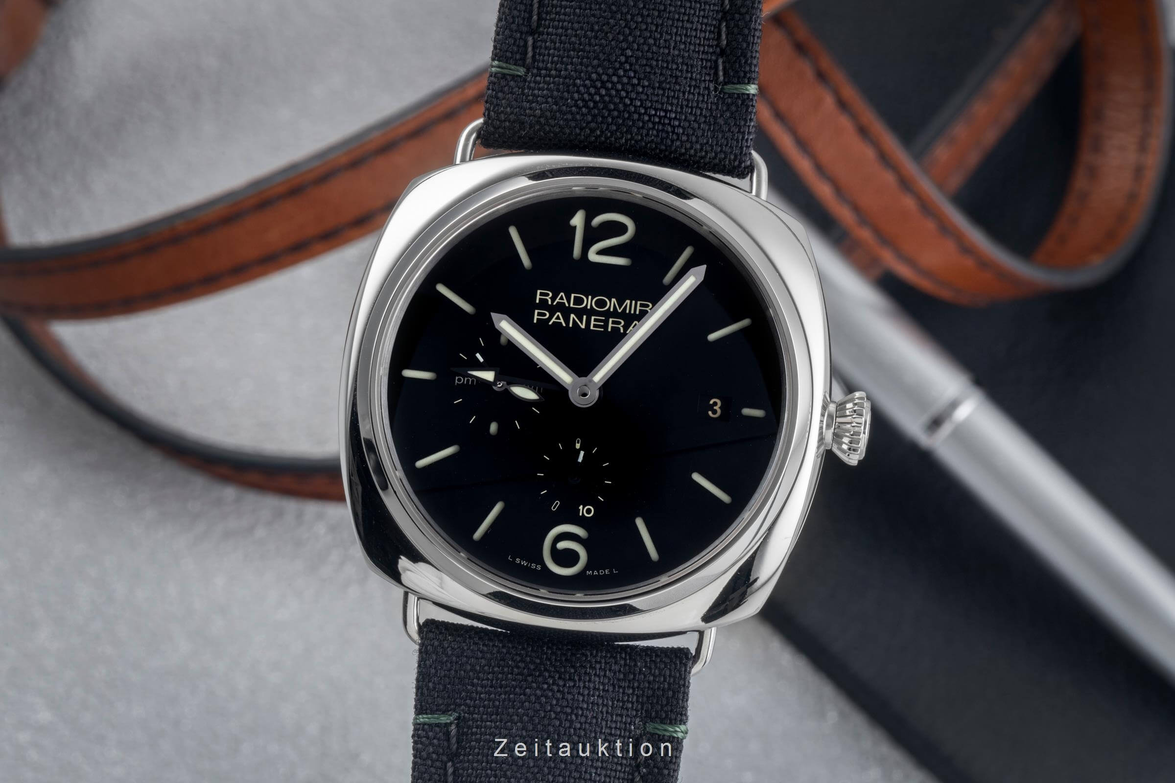 Panerai Radiomir acier automatique montre pour hommes PAM00323  [2501063]