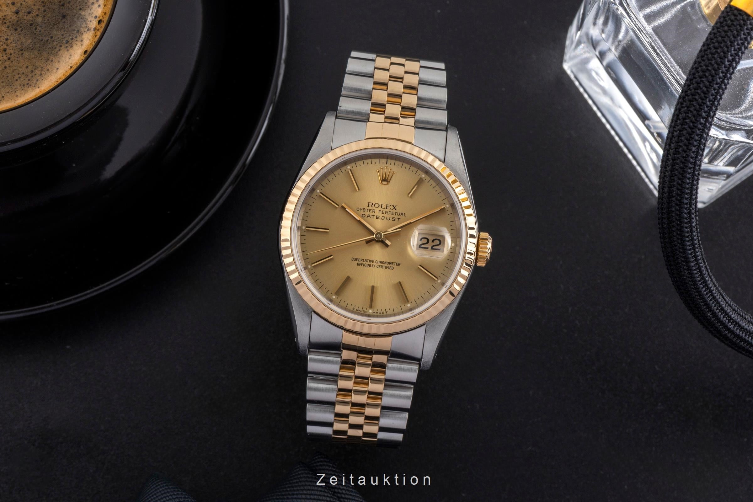 Rolex Datejust acero / oro automático reloj para caballeros 16233  [2501069]