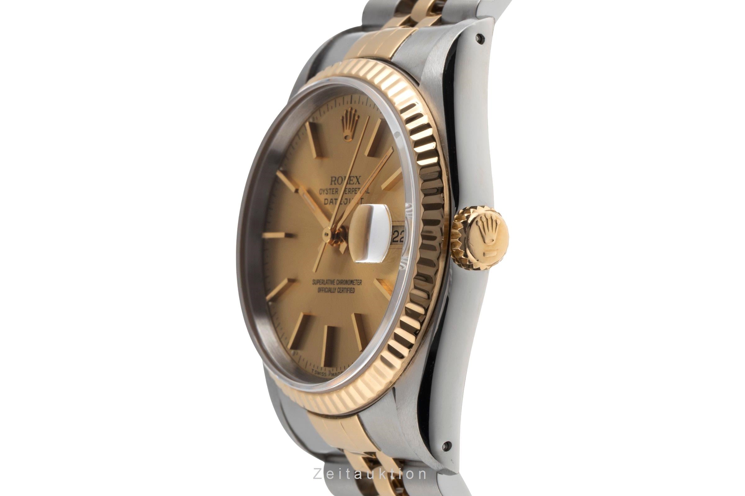 Rolex Datejust acero / oro automático reloj para caballeros 16233  [2501069]