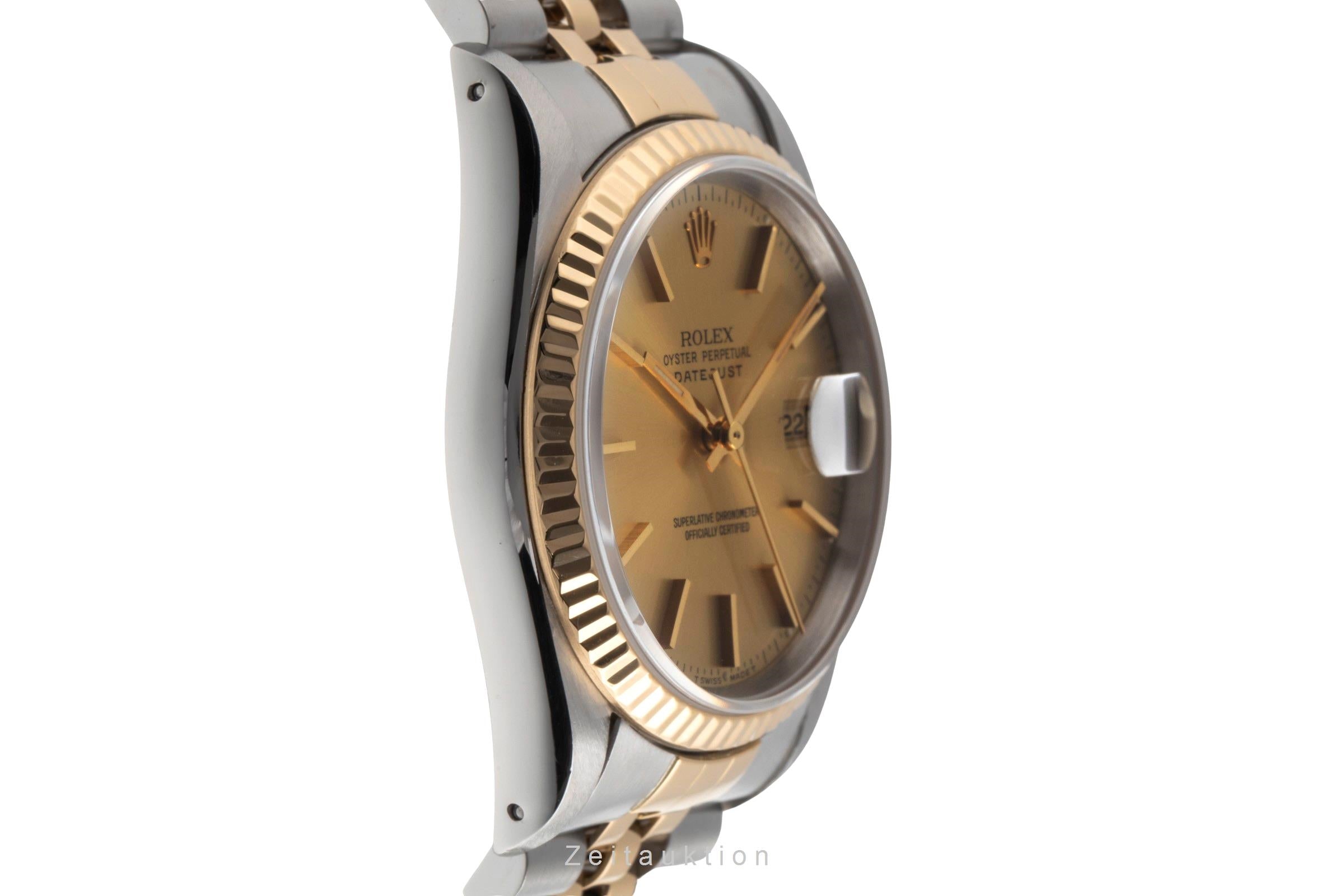 Rolex Datejust acero / oro automático reloj para caballeros 16233  [2501069]