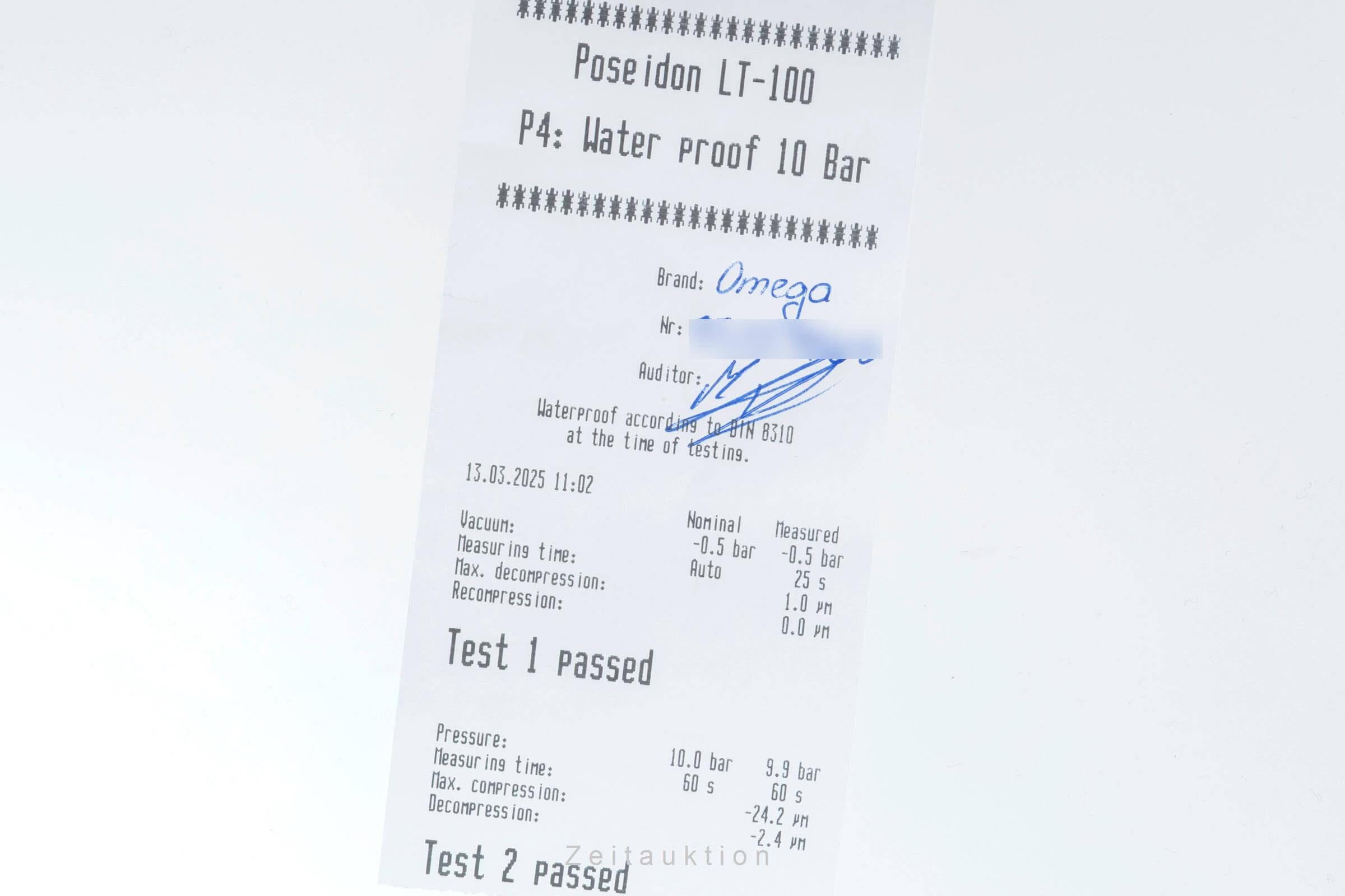 Omega Seamaster acero automático reloj para caballeros 2209.50.00  [2501070]