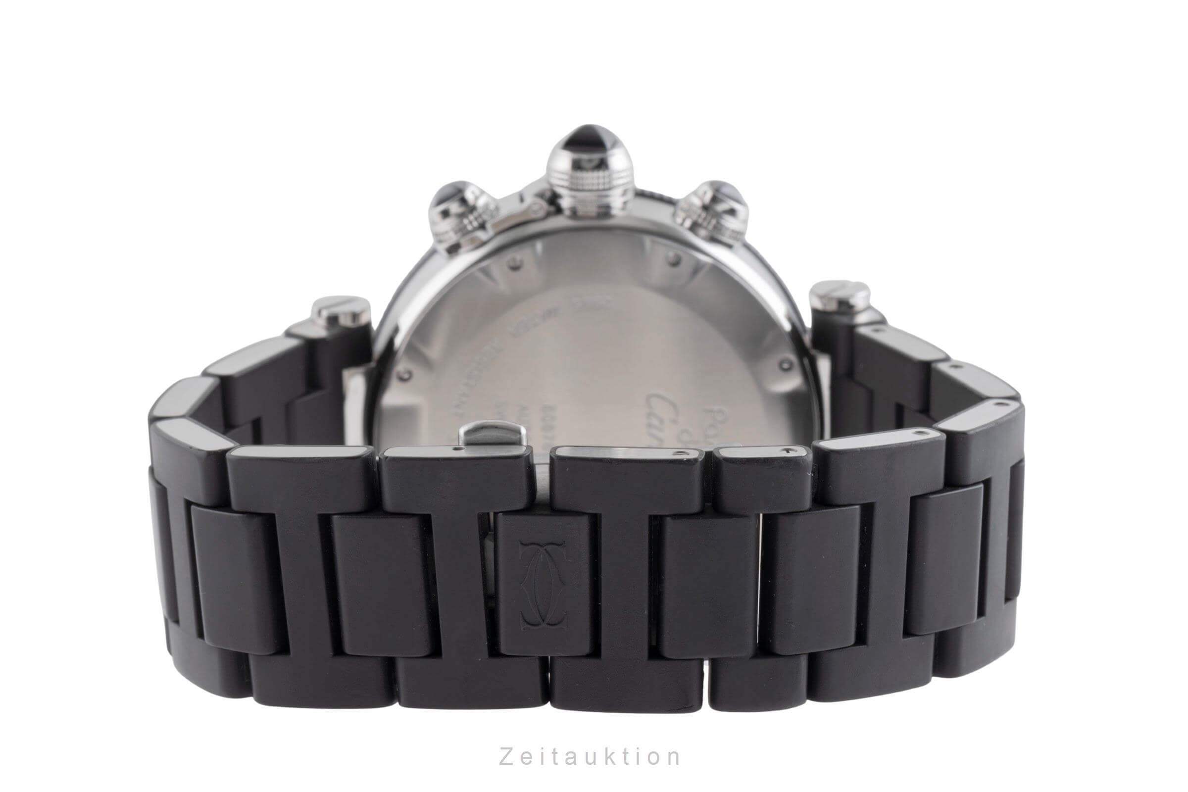 Cartier Pasha Seatimer Chronograph Datum Stahl Automatik Ref. W31088U2  [2501071]