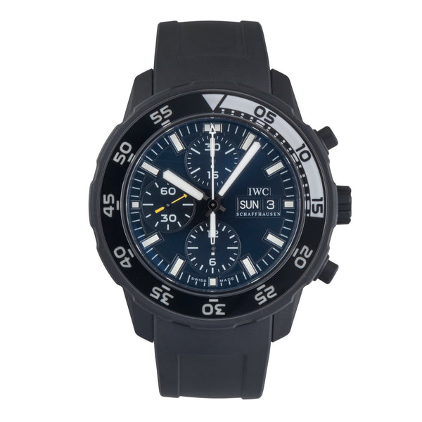 IWC Aquatimer cronógrafo acero/ caucho automático reloj para caballeros IW376705 LP: 11700EUR  [2501073]