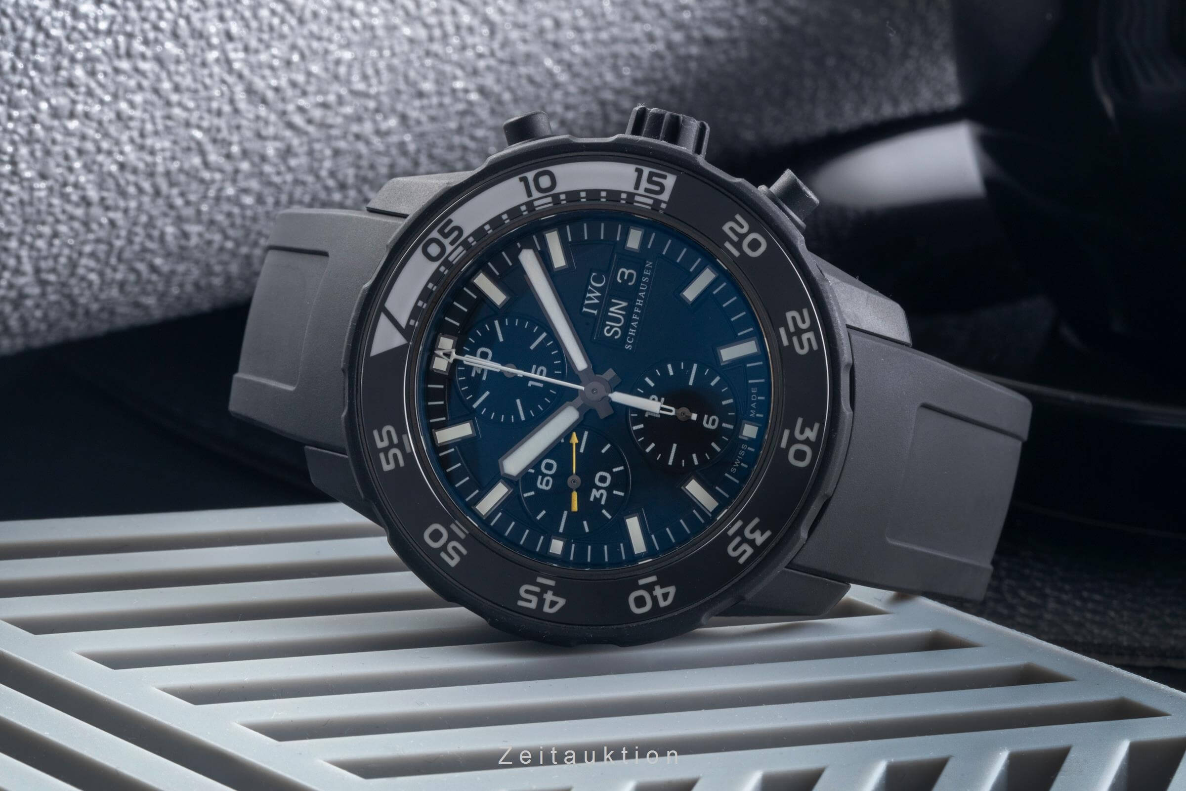 IWC Aquatimer cronógrafo acero/ caucho automático reloj para caballeros IW376705 LP: 11700EUR  [2501073]