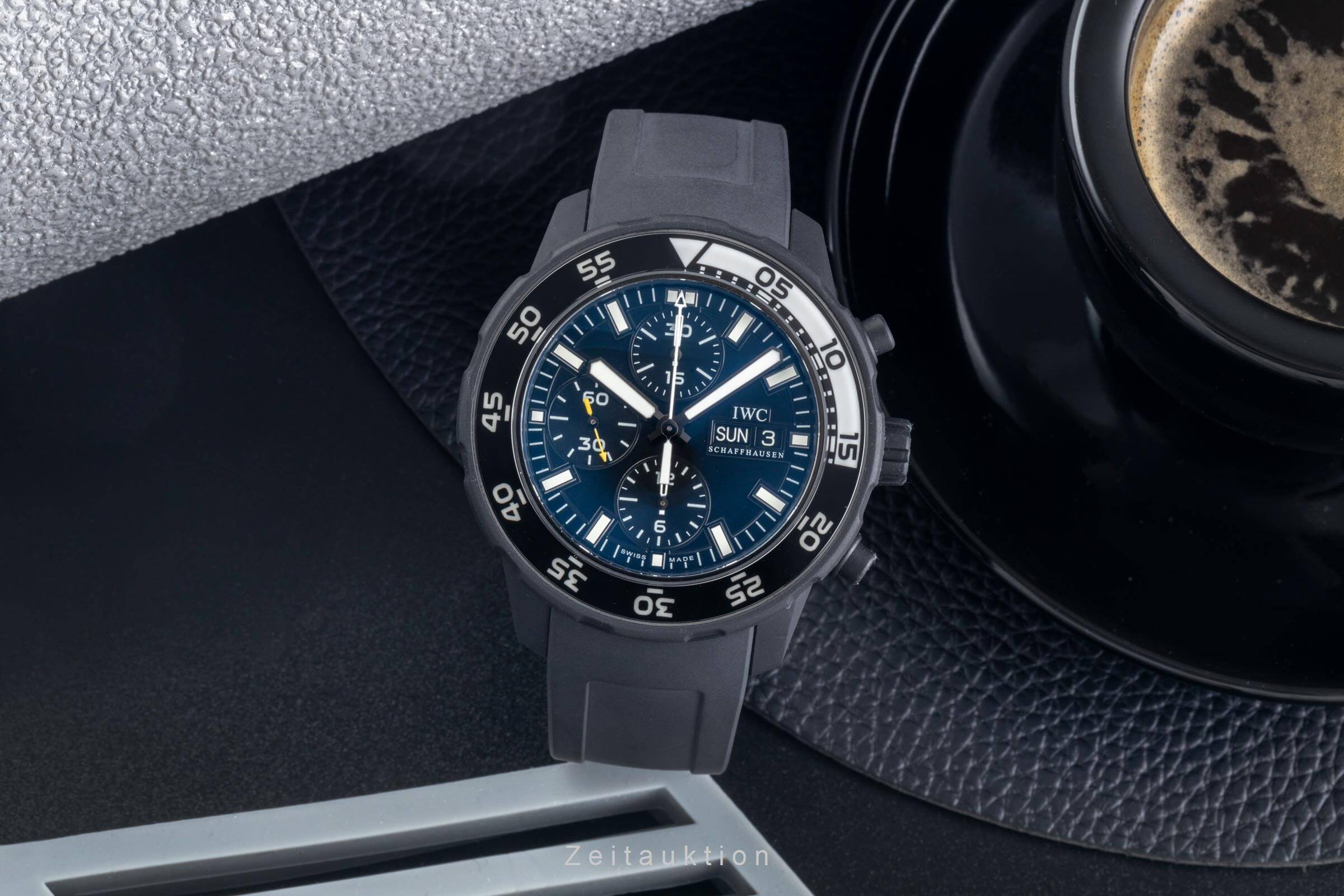 IWC Aquatimer cronógrafo acero/ caucho automático reloj para caballeros IW376705 LP: 11700EUR  [2501073]