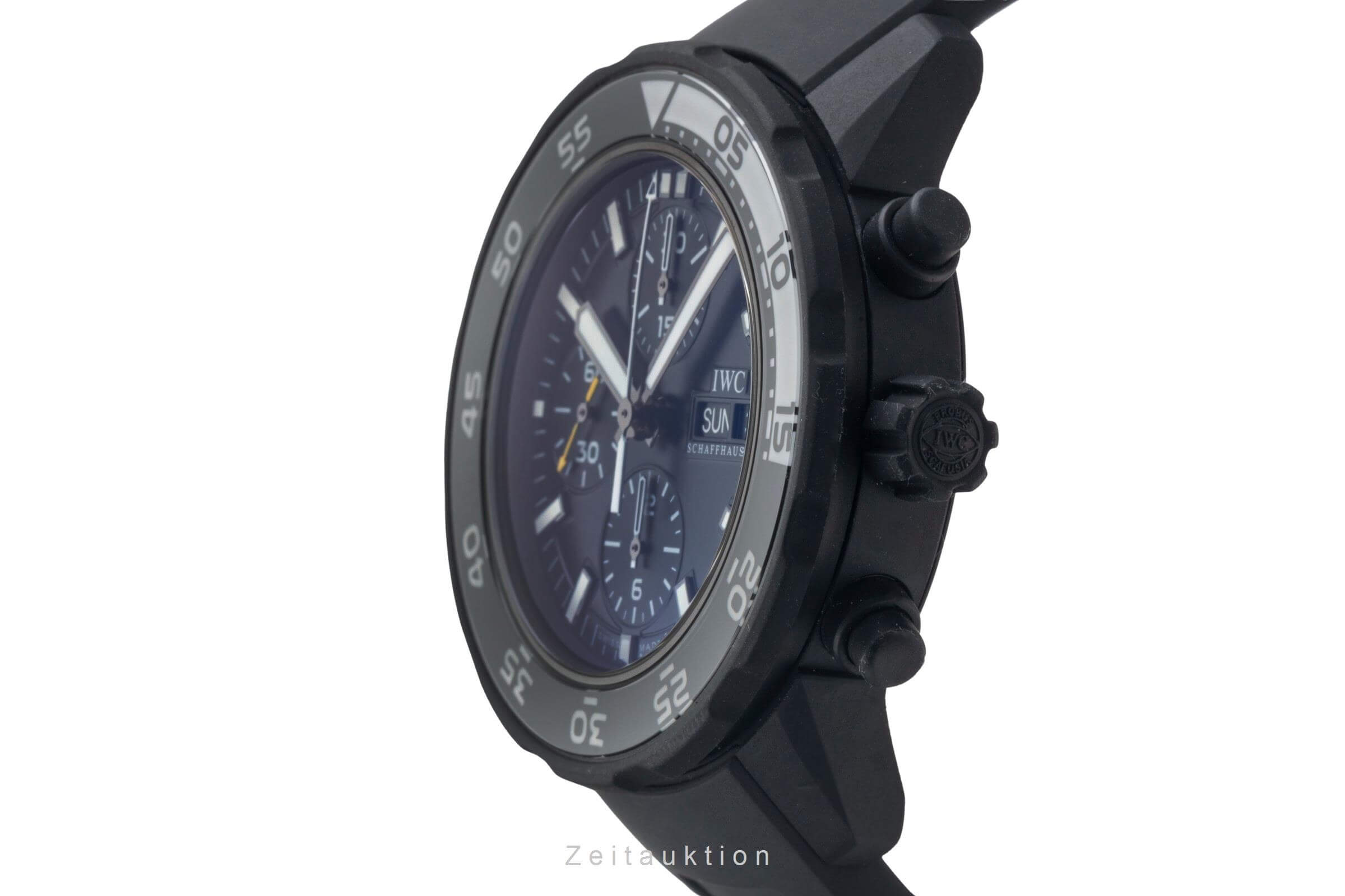 IWC Aquatimer cronógrafo acero/ caucho automático reloj para caballeros IW376705 LP: 11700EUR  [2501073]