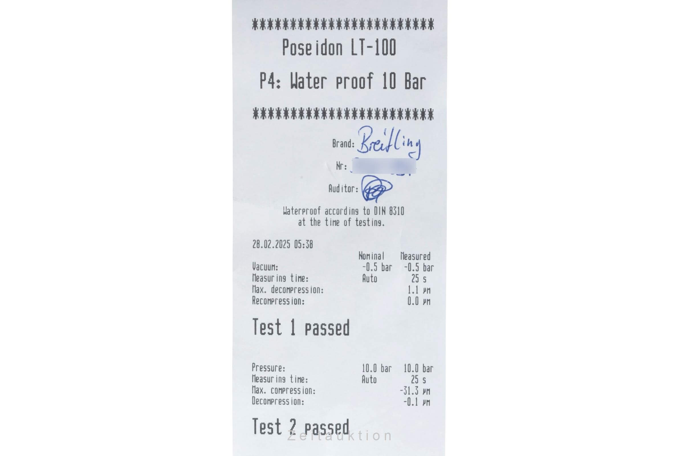 Breitling Chronomat 44 Chronograph Stahl Automatik Ref. A011B56PA,  AB0110  [2501082]