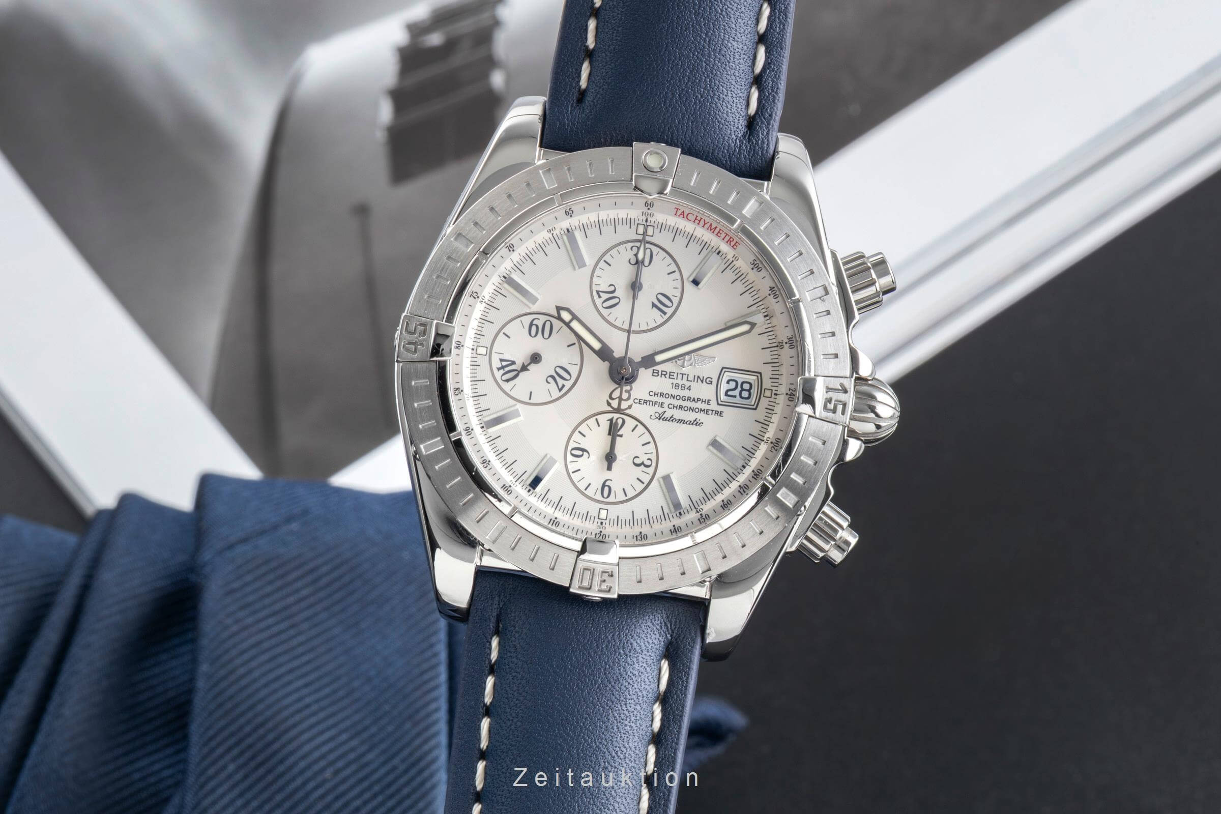 Breitling Chronomat cronografo acciaio automatismo orologio da uomo A13356  [2501085]