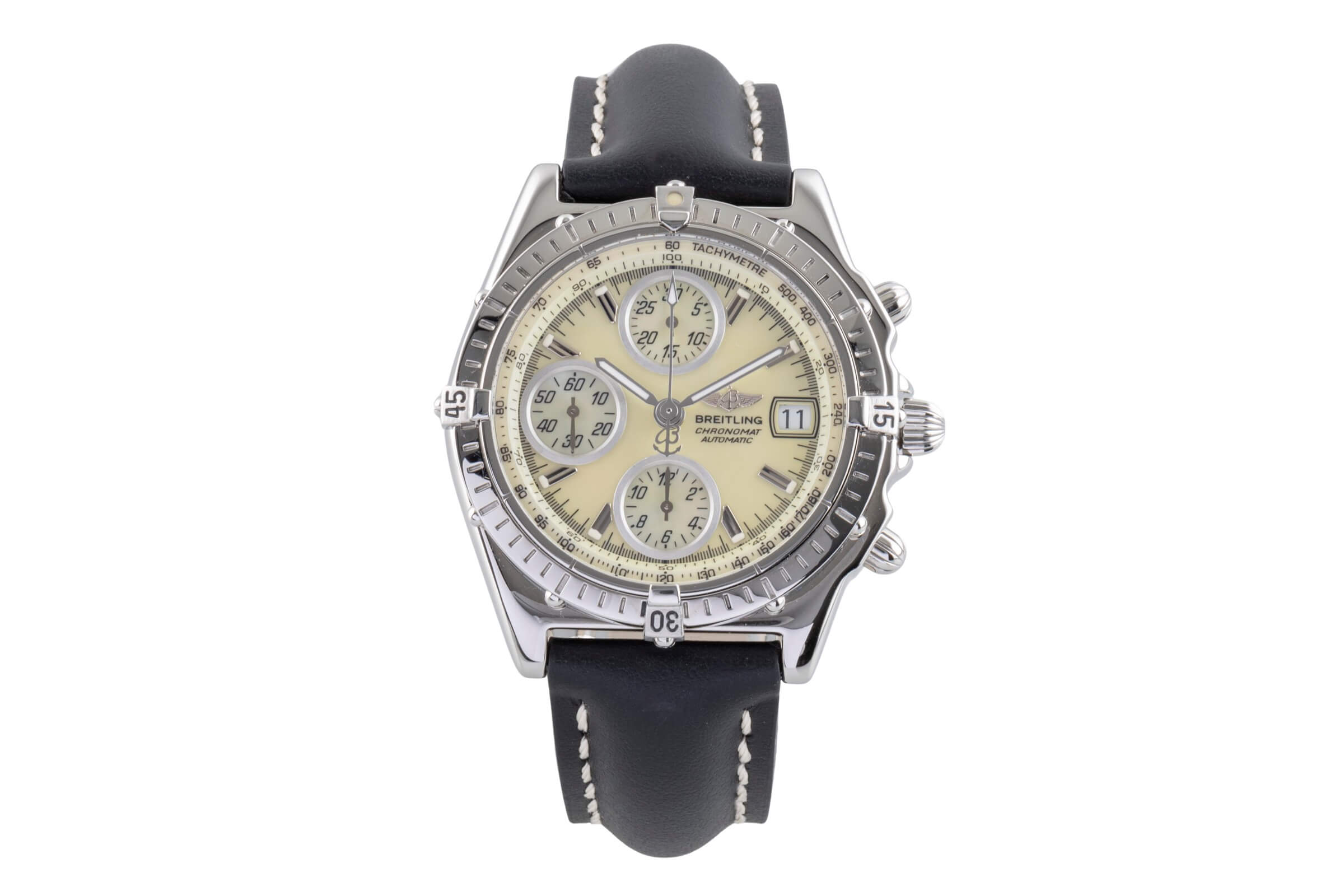 Breitling Chronomat Chronograph Edelstahl MOP Dial Automatik Ref. A13050.1 [2501088]