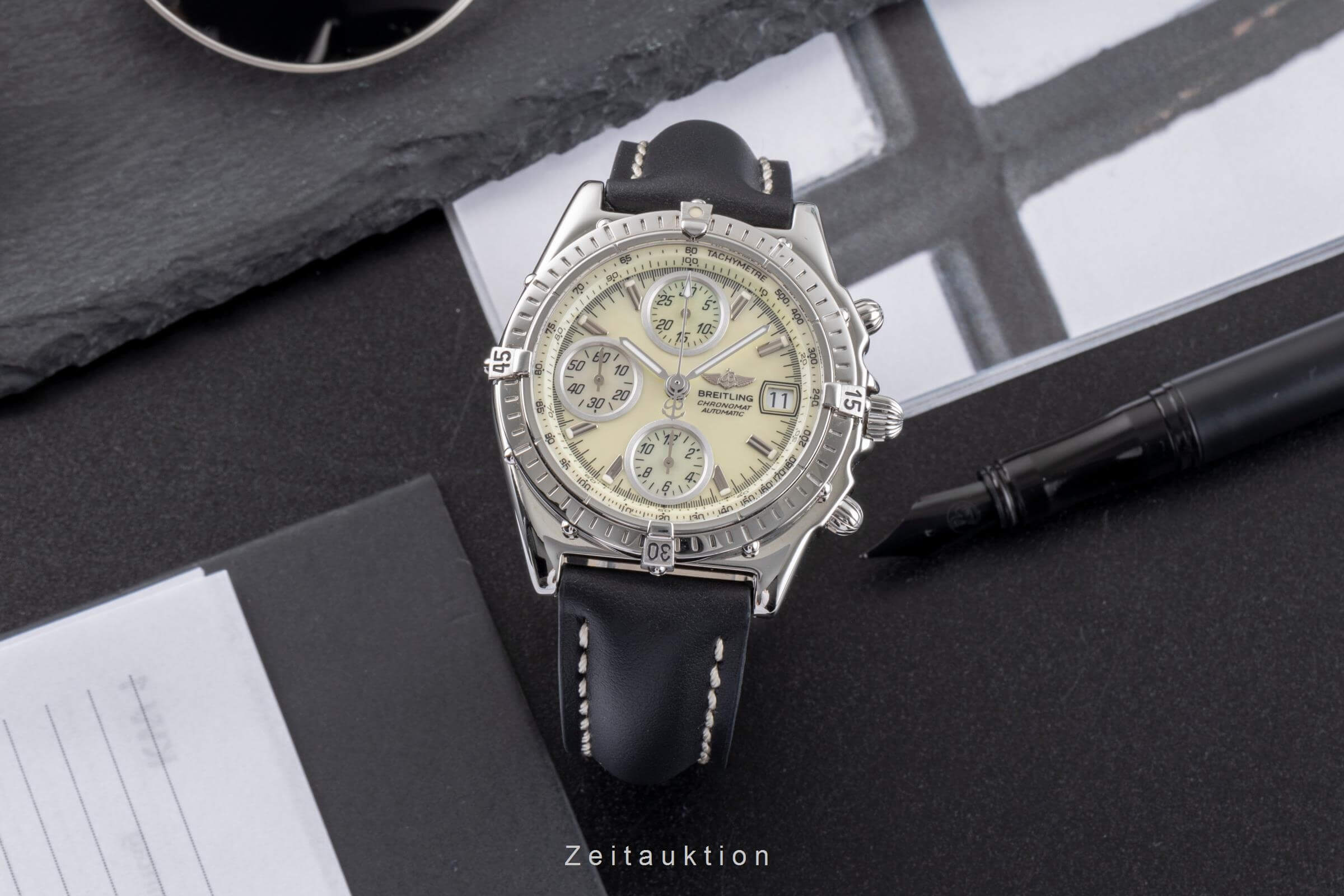 Breitling Chronomat Chronograph Edelstahl MOP Dial Automatik Ref. A13050.1 [2501088]