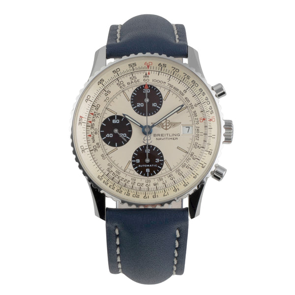 Breitling Navitimer cronógrafo acero automático reloj para caballeros A13022 LP: 8950EUR  [2501089]