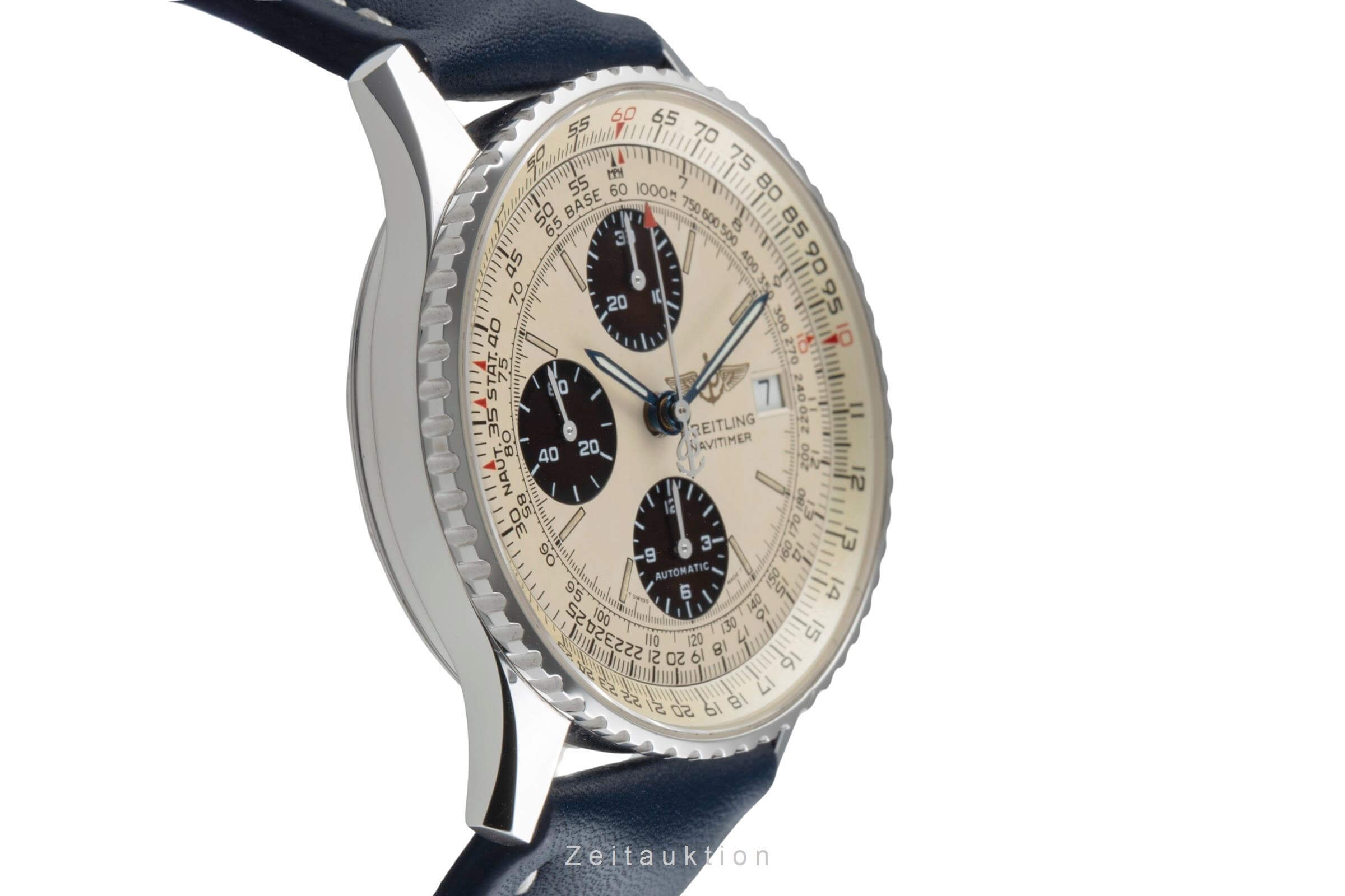 Breitling Navitimer cronógrafo acero automático reloj para caballeros A13022 LP: 8950EUR  [2501089]