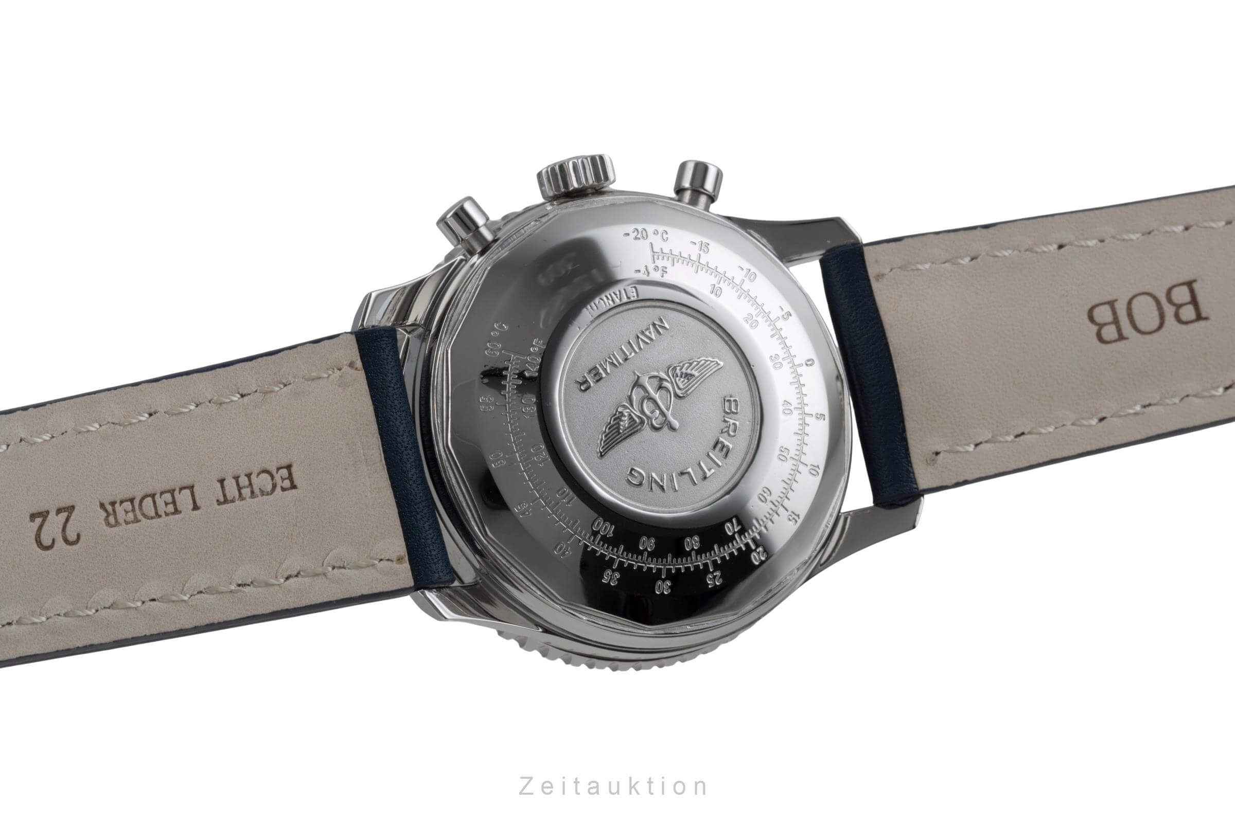 Breitling Navitimer cronógrafo acero automático reloj para caballeros A13022 LP: 8950EUR  [2501089]