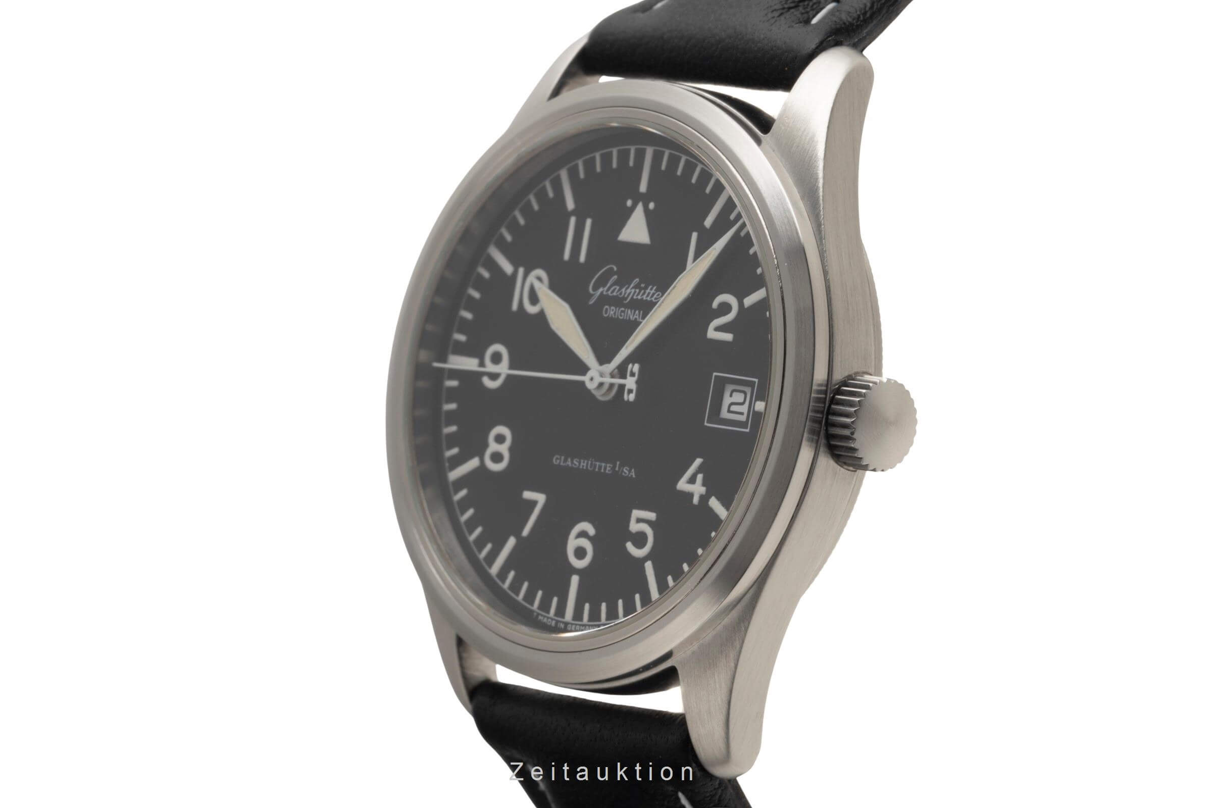 Glashütte Original Navigator Automatik GUB 10-30 Stahl Ref. 10-33-07-07-04   [2501092]