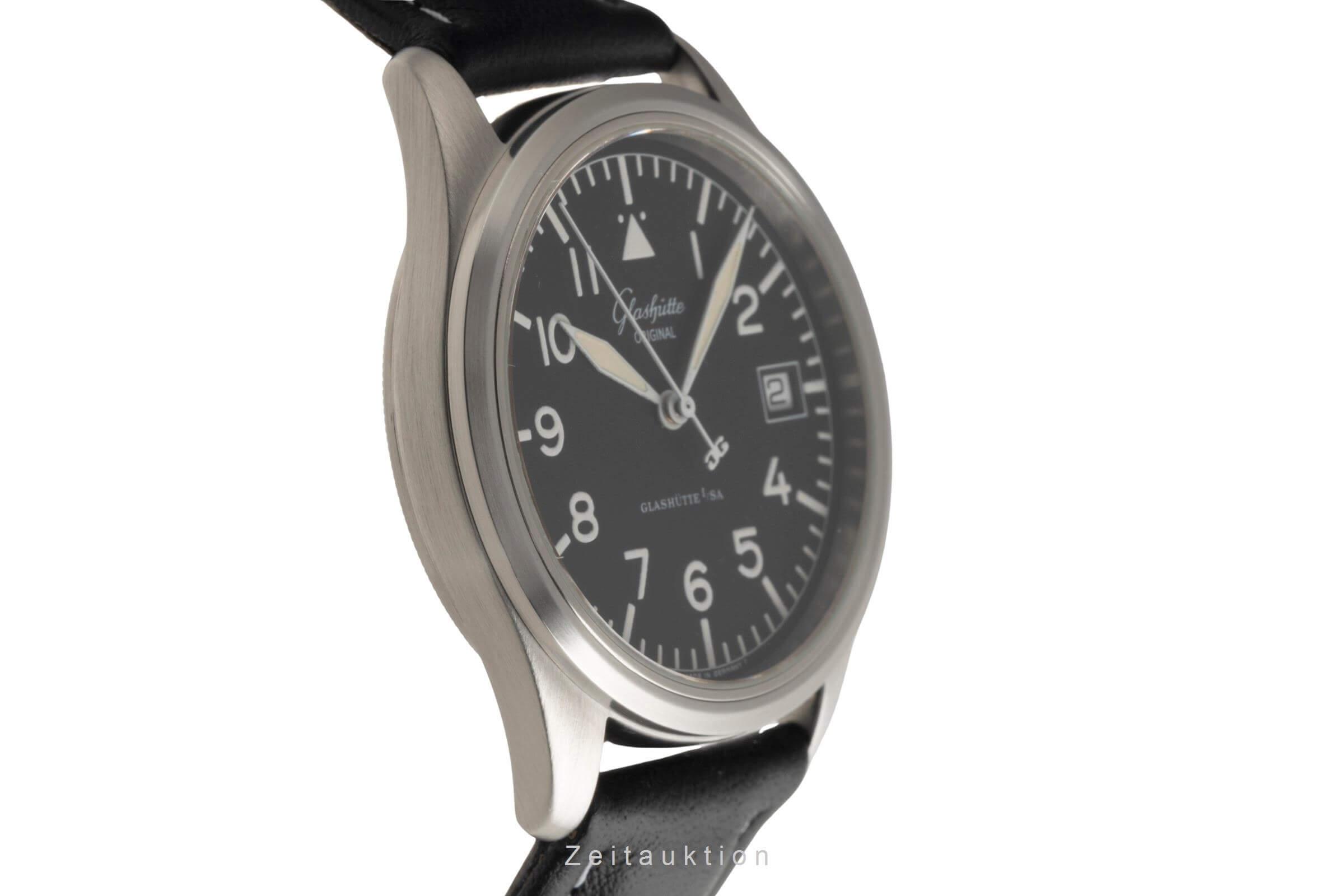 Glashütte Original Navigator Automatik GUB 10-30 Stahl Ref. 10-33-07-07-04   [2501092]