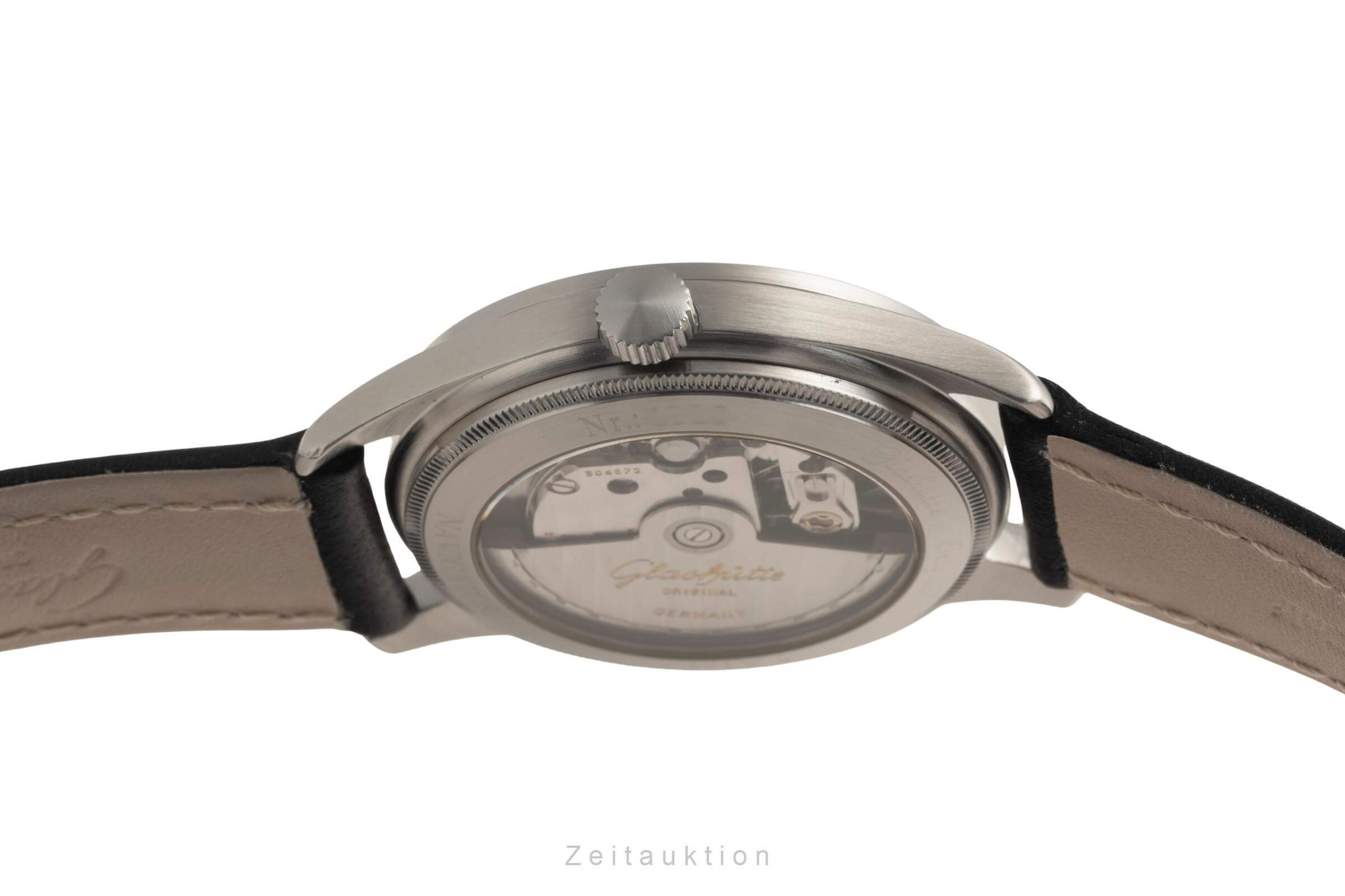 Glashütte Original Navigator Automatik GUB 10-30 Stahl Ref. 10-33-07-07-04   [2501092]