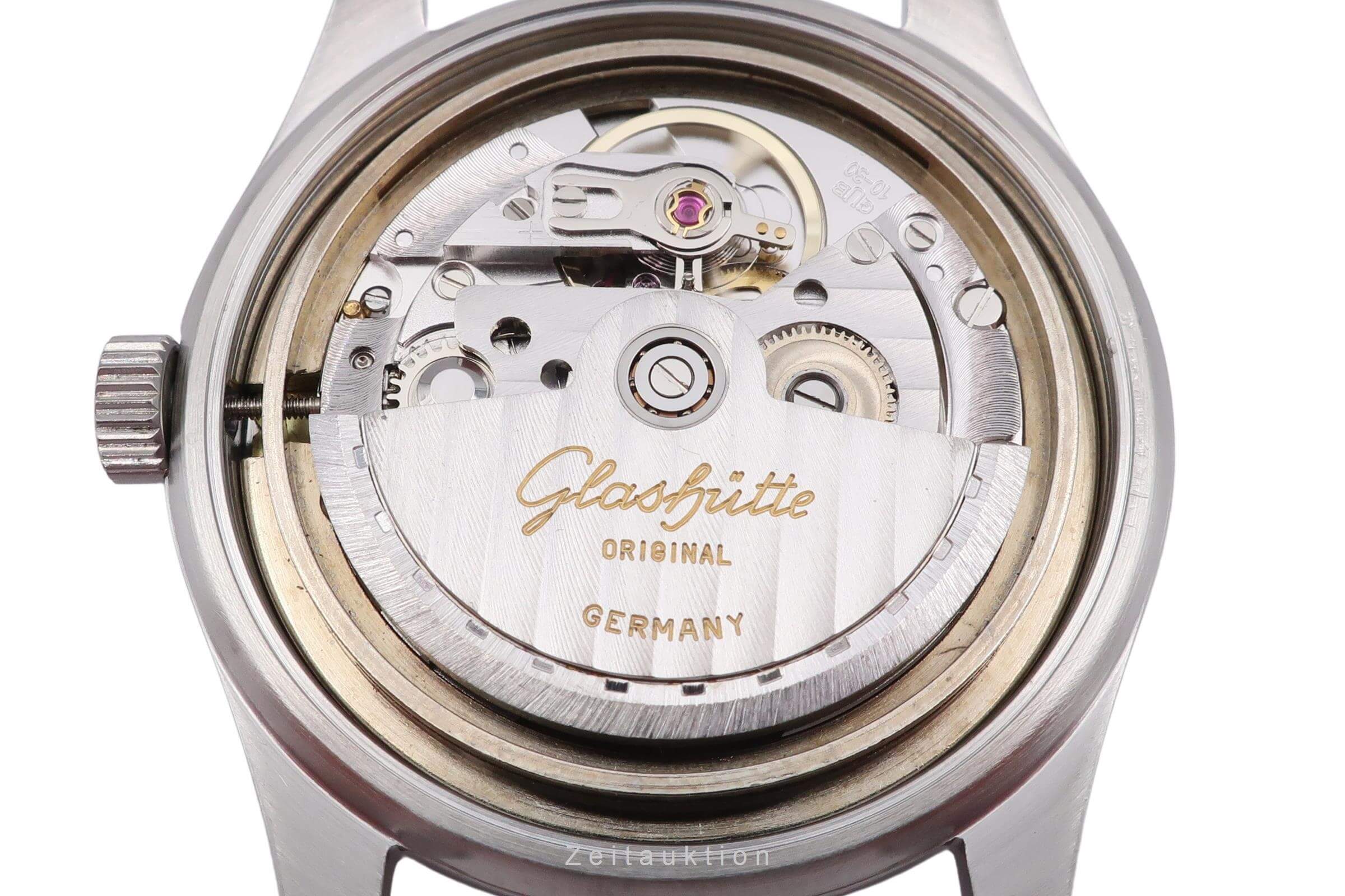 Glashütte Original Navigator Automatik GUB 10-30 Stahl Ref. 10-33-07-07-04   [2501092]