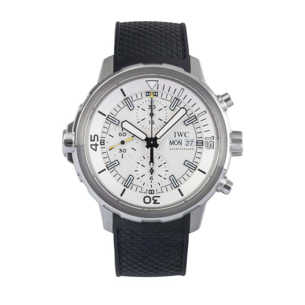 IWC Aquatimer Chronograph Silver Dial Stainless Steel Ref. IW376801 Papiere 2015 [2501093]
