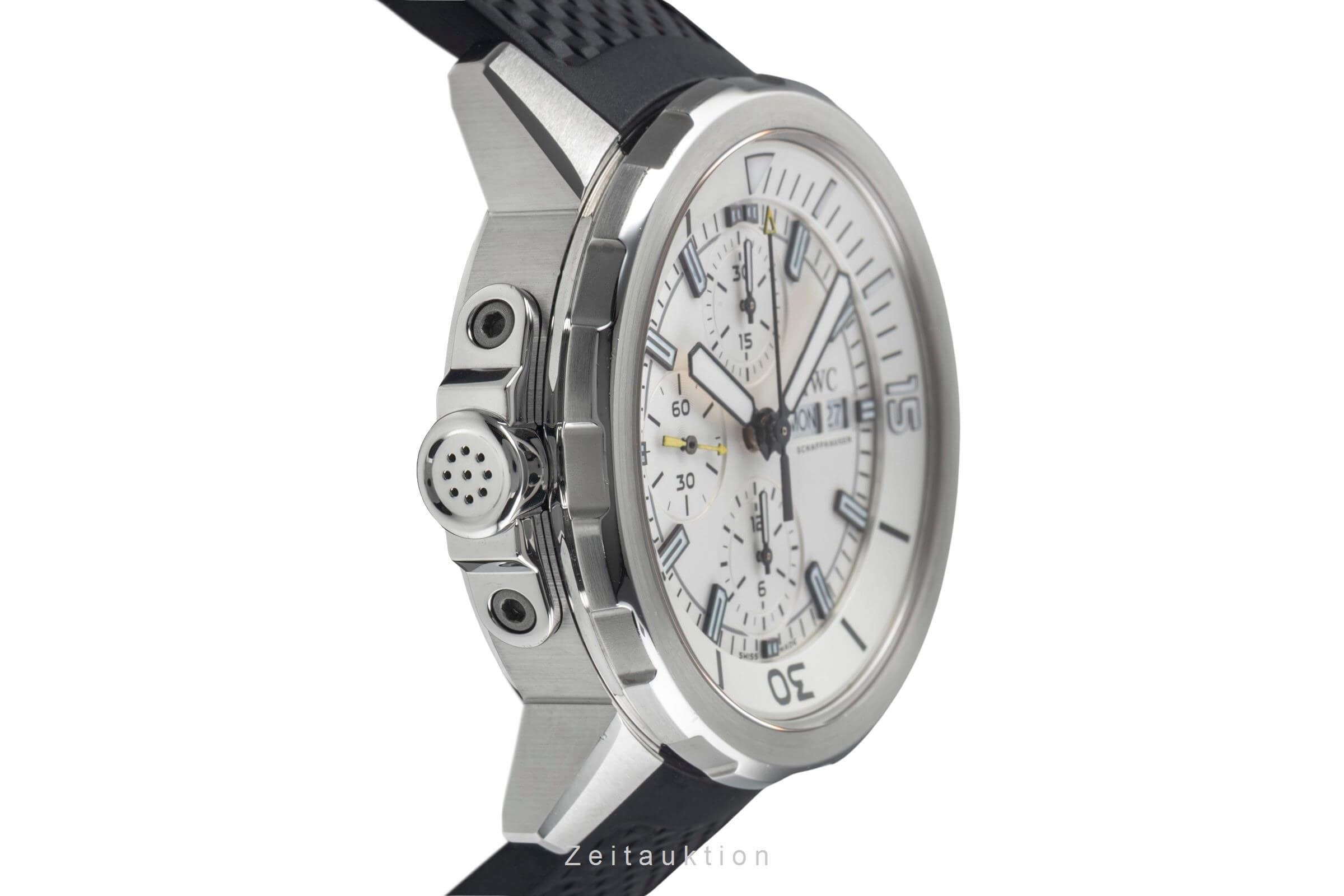 IWC Aquatimer Chronograph Silver Dial Stainless Steel Ref. IW376801 Papiere 2015 [2501093]