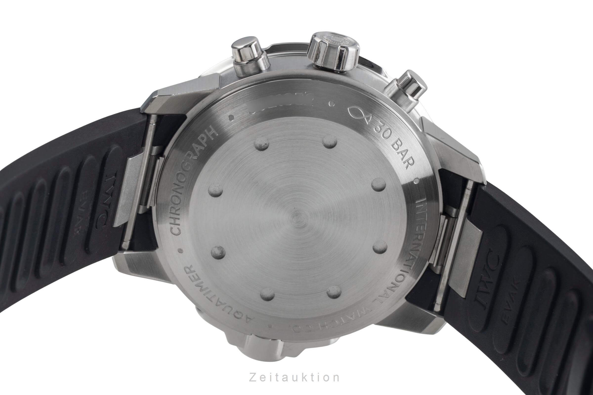 IWC Aquatimer Chronograph Silver Dial Stainless Steel Ref. IW376801 Papiere 2015 [2501093]