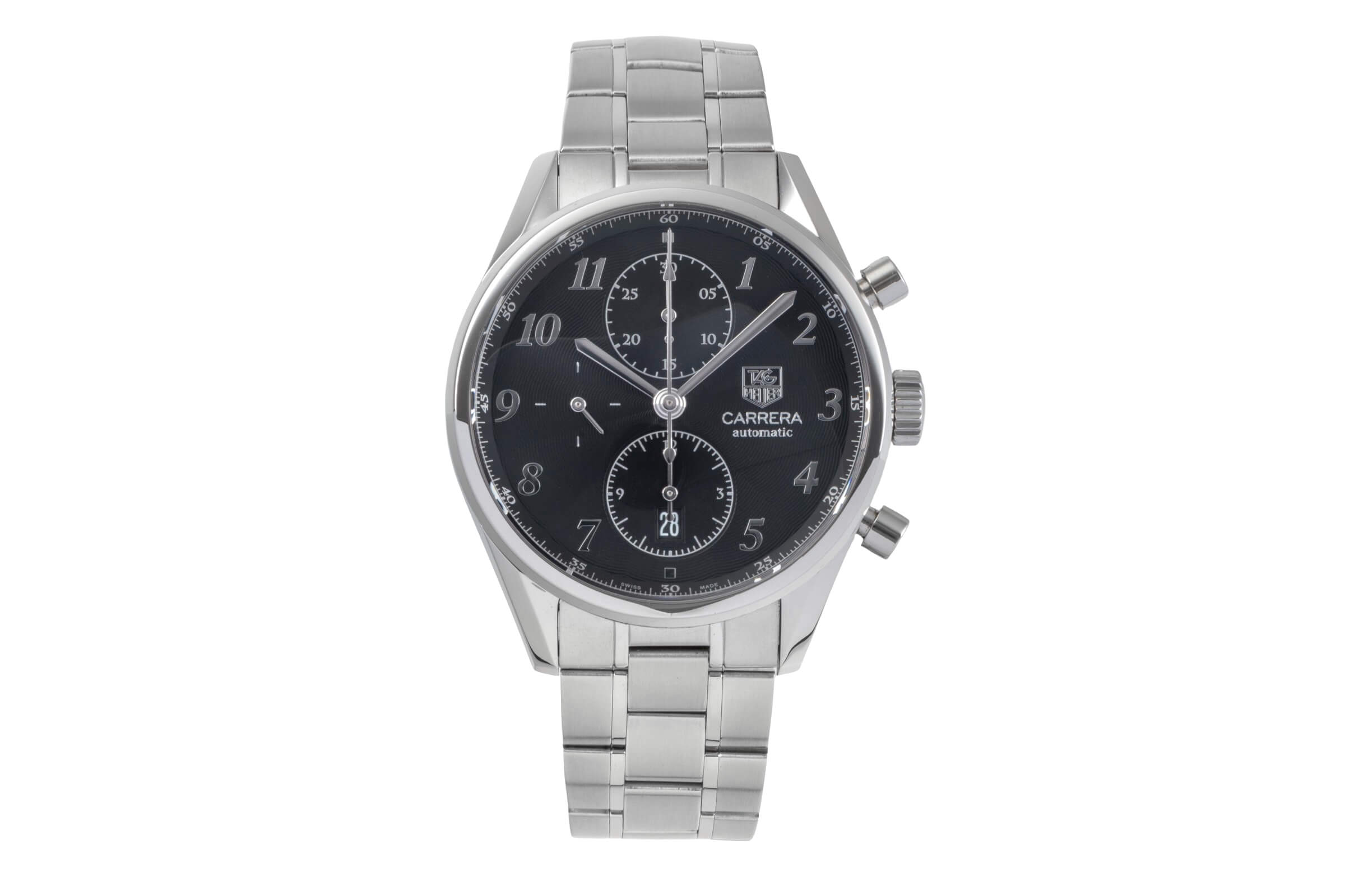 Tag Heuer Carrera cronografo acciaio automatismo orologio da uomo CAS2110.FC6266 LP: 4900EUR  [2501095]