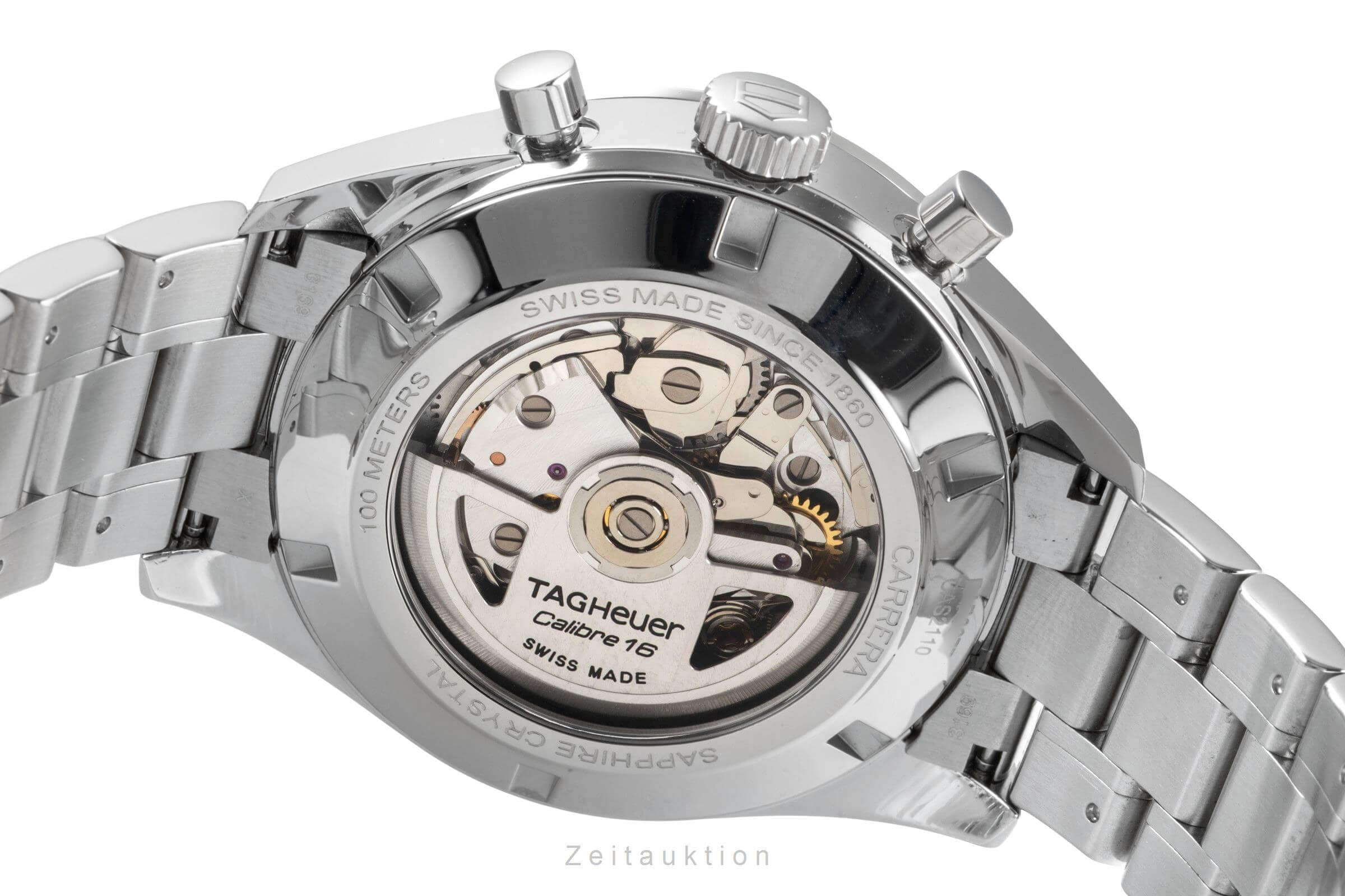 Tag Heuer Carrera cronografo acciaio automatismo orologio da uomo CAS2110.FC6266 LP: 4900EUR  [2501095]