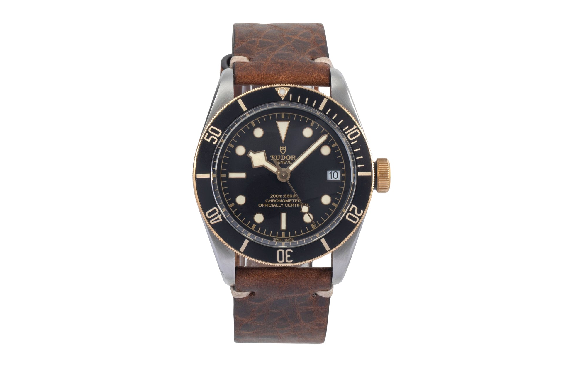 Bay 41 steel gold automatic watch 79733N [ ]