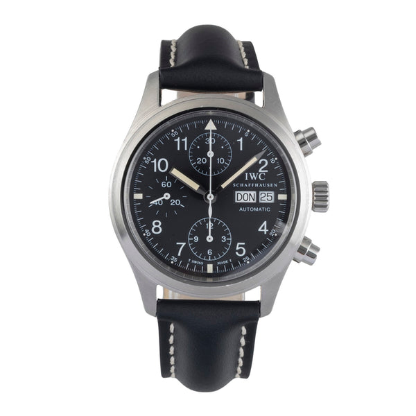IWC Fliegerchronograph Chronograph Stahl Automatik Herrenuhr Ref. IW370601  [2501124]