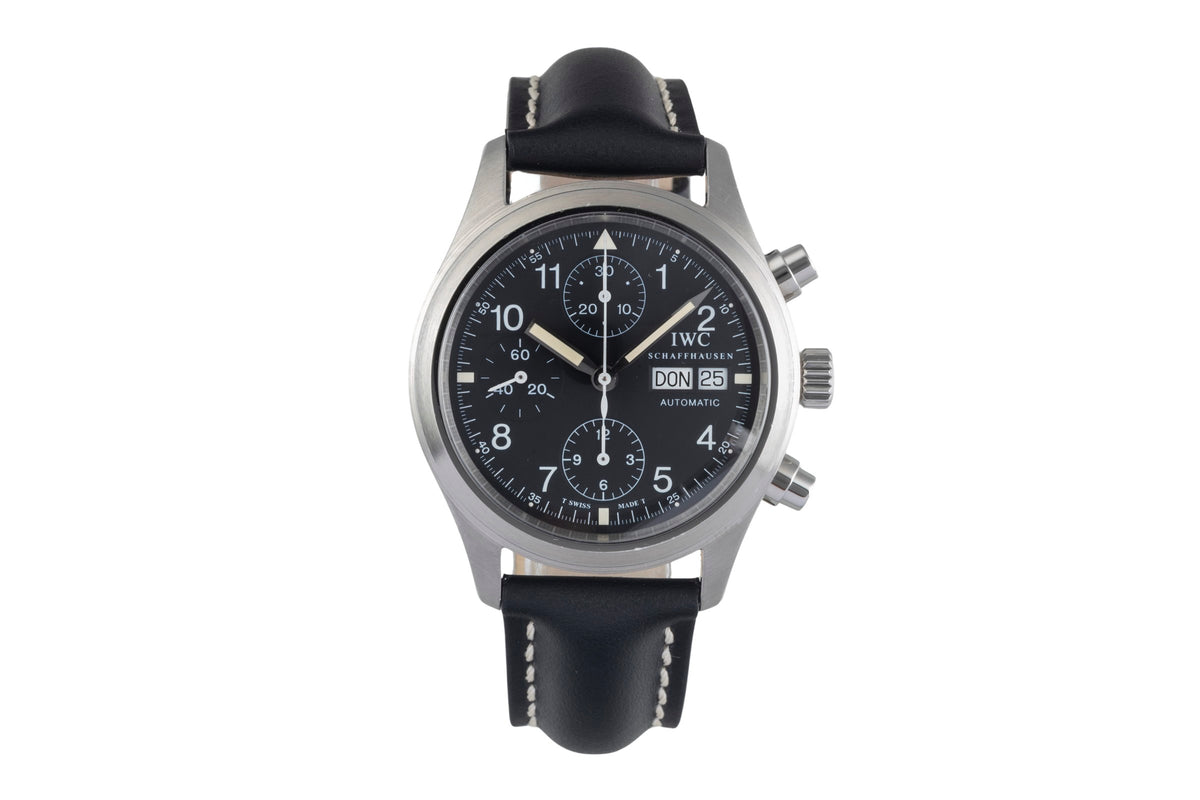Fliegerchronograph chronograph steel automatic watch IW370601 LP 7700EUR [ ]
