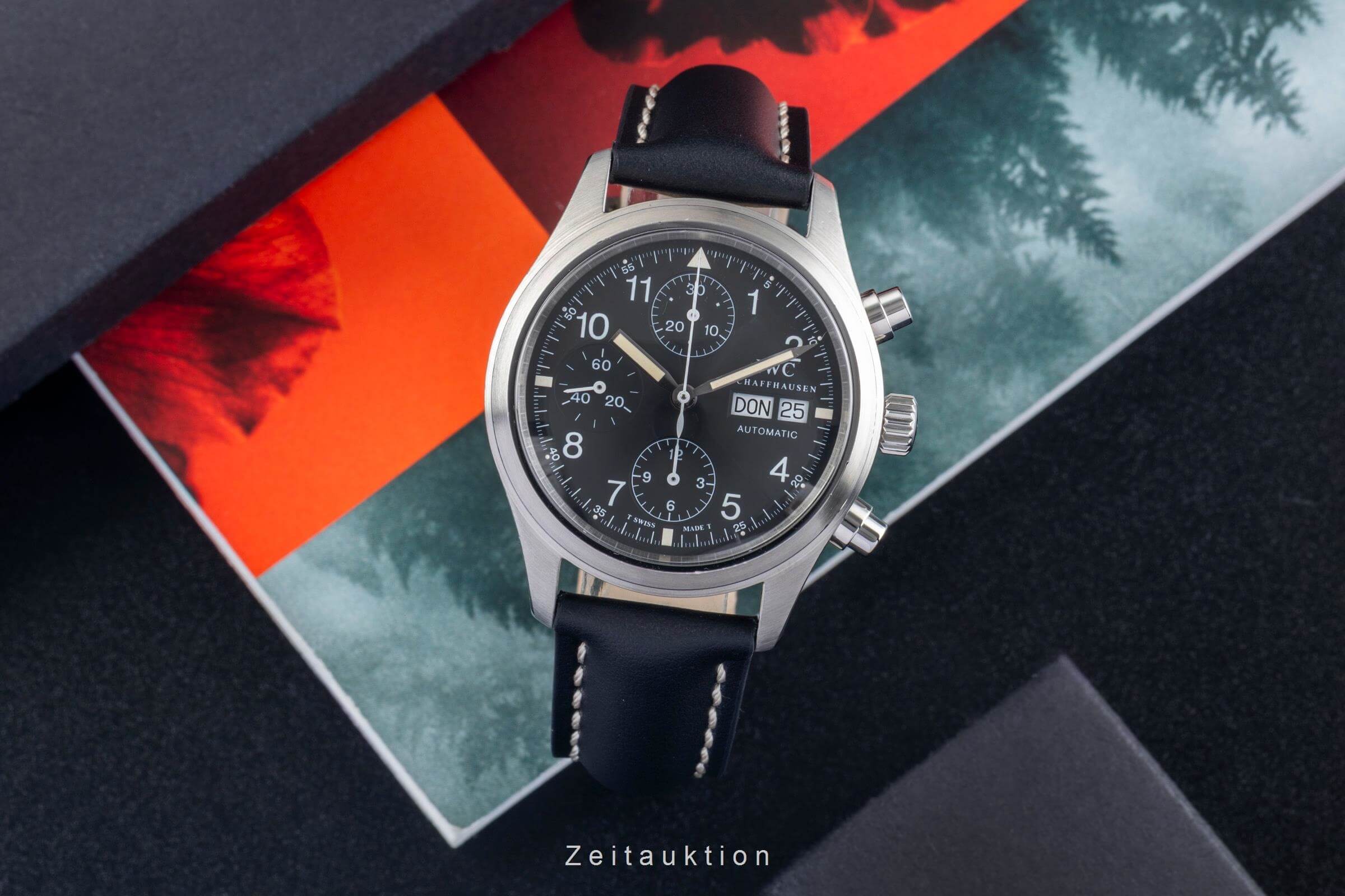 IWC Fliegerchronograph Chronograph Stahl Automatik Herrenuhr Ref. IW370601  [2501124]
