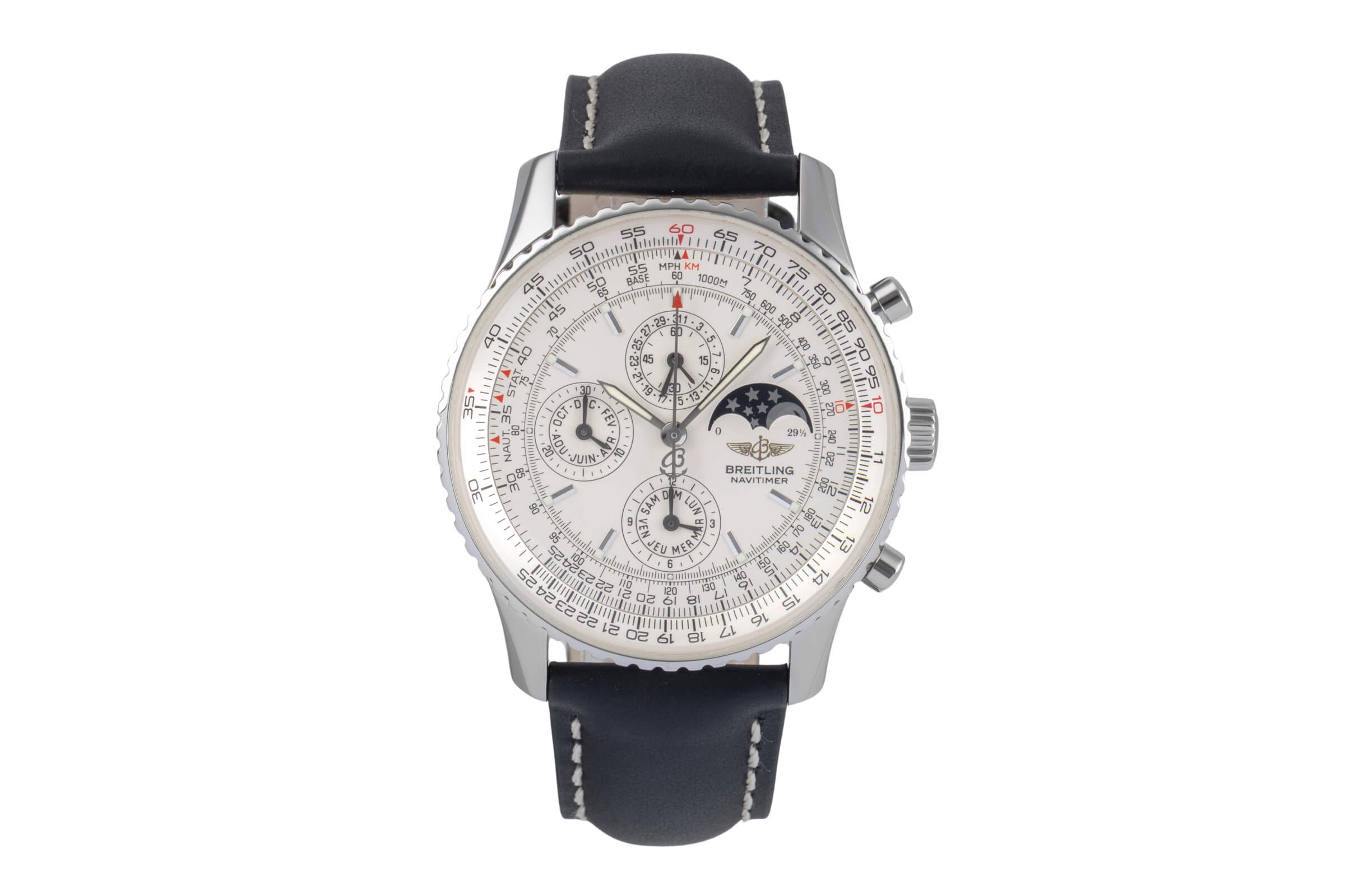 Breitling Navitimer Olympus Triple Date Chronograph Automatik Stahl Ref. A19340  [2501125]