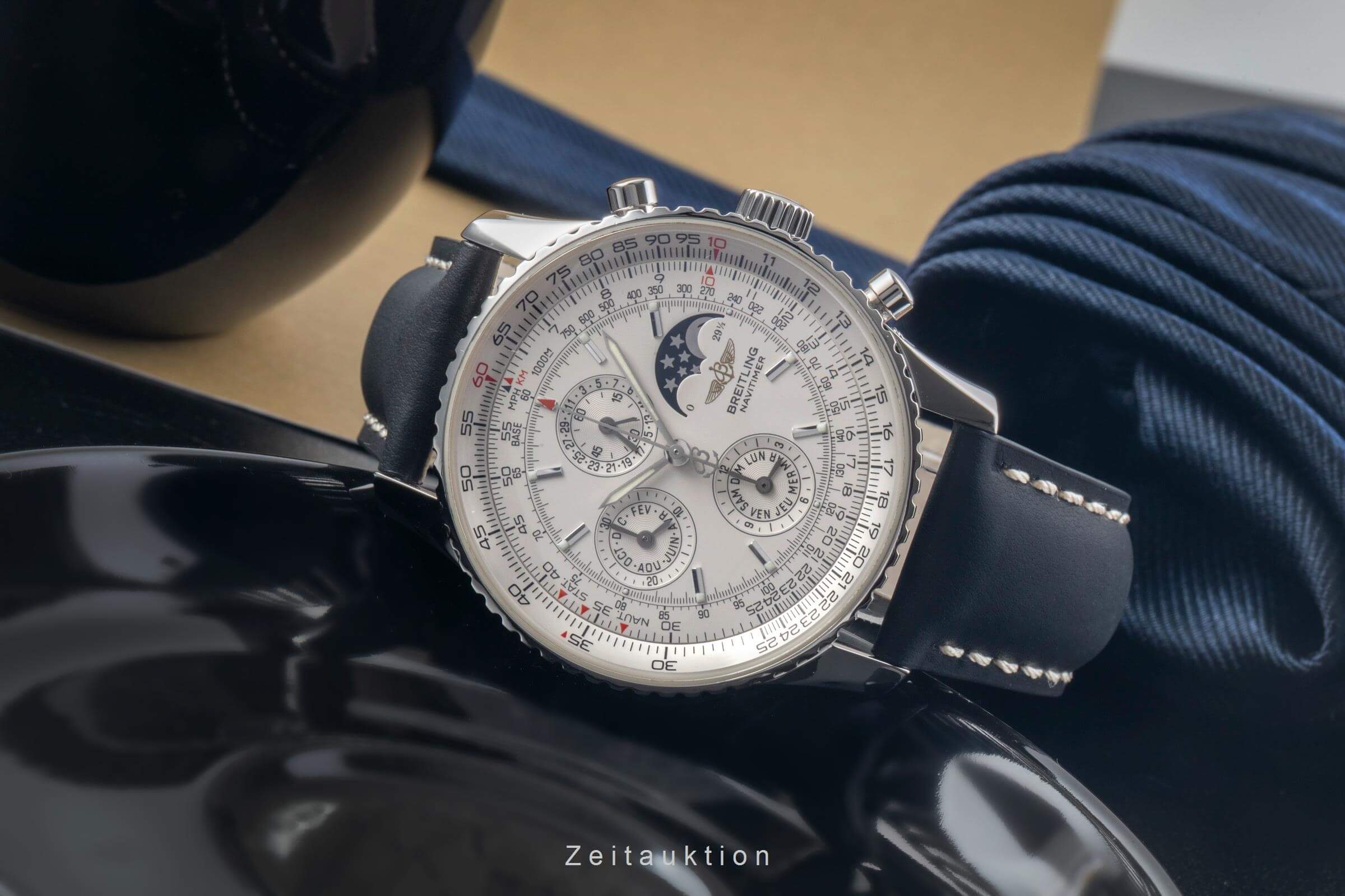 Breitling Navitimer Olympus Triple Date Chronograph Automatik Stahl Ref. A19340  [2501125]