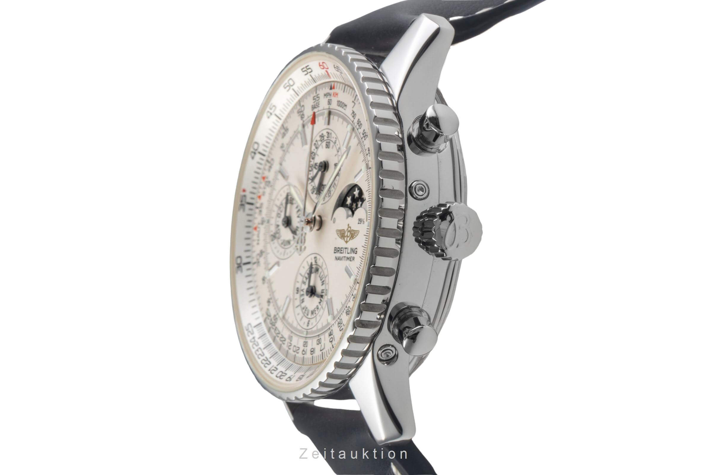 Breitling Navitimer Olympus Triple Date Chronograph Automatik Stahl Ref. A19340  [2501125]